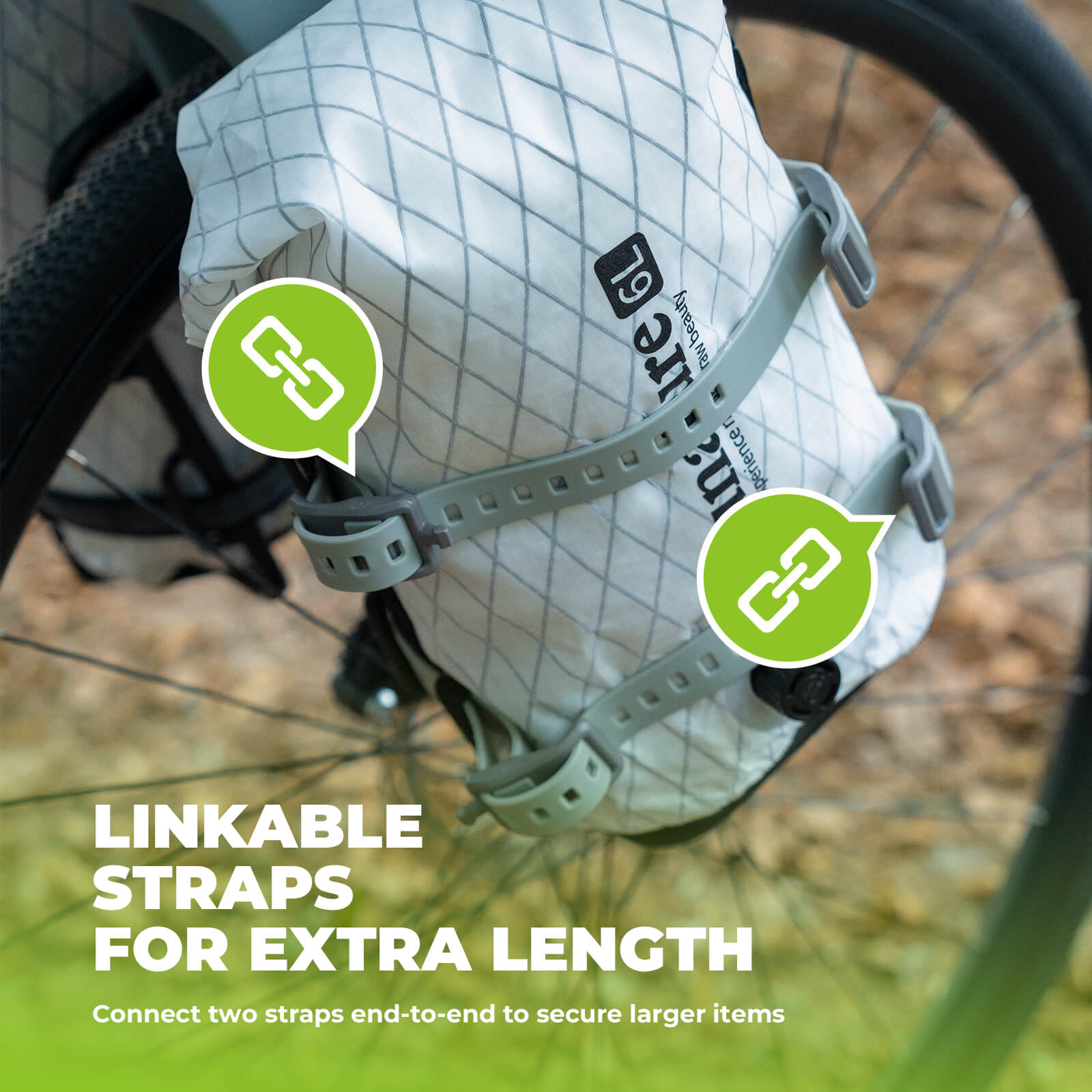 Bikepacking Multi-Purpose TPU Strap - 2-Pack - OVERLANDERS Outfitter