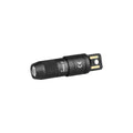 Black Olight iMini 2 rechargeable mini flashlight with magnetic feature, compact design, and 50 lumens for everyday carry.