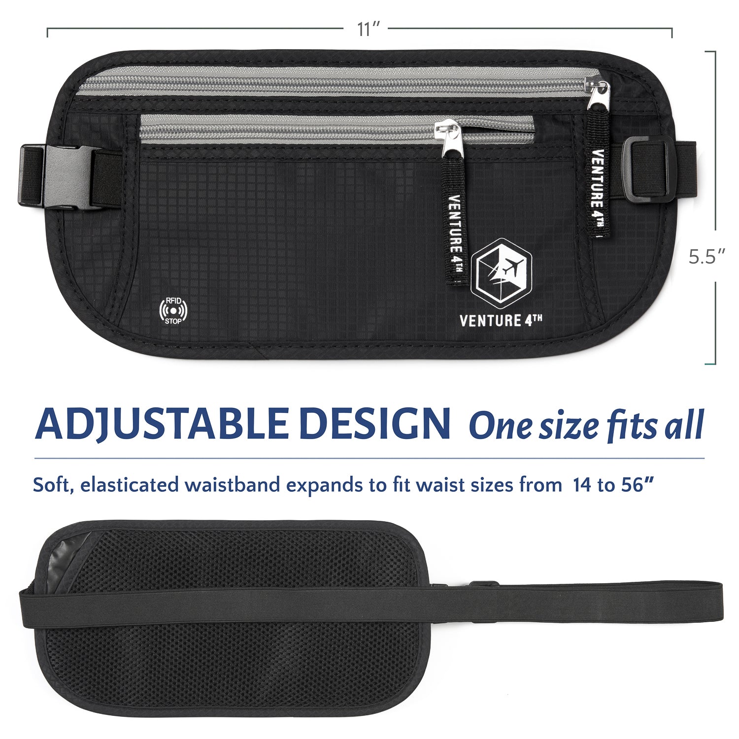 Travel Money Belt + RFID Sleeves - OVERLANDERS Outfitter