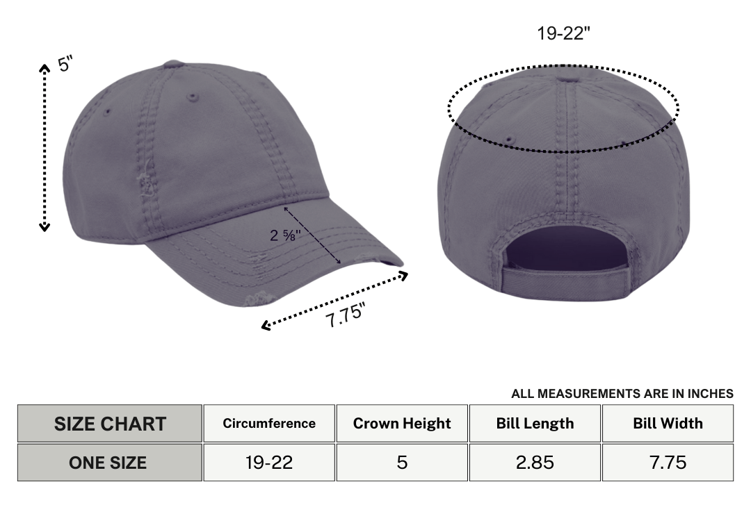 Blackout Bats Distressed Dad Hat