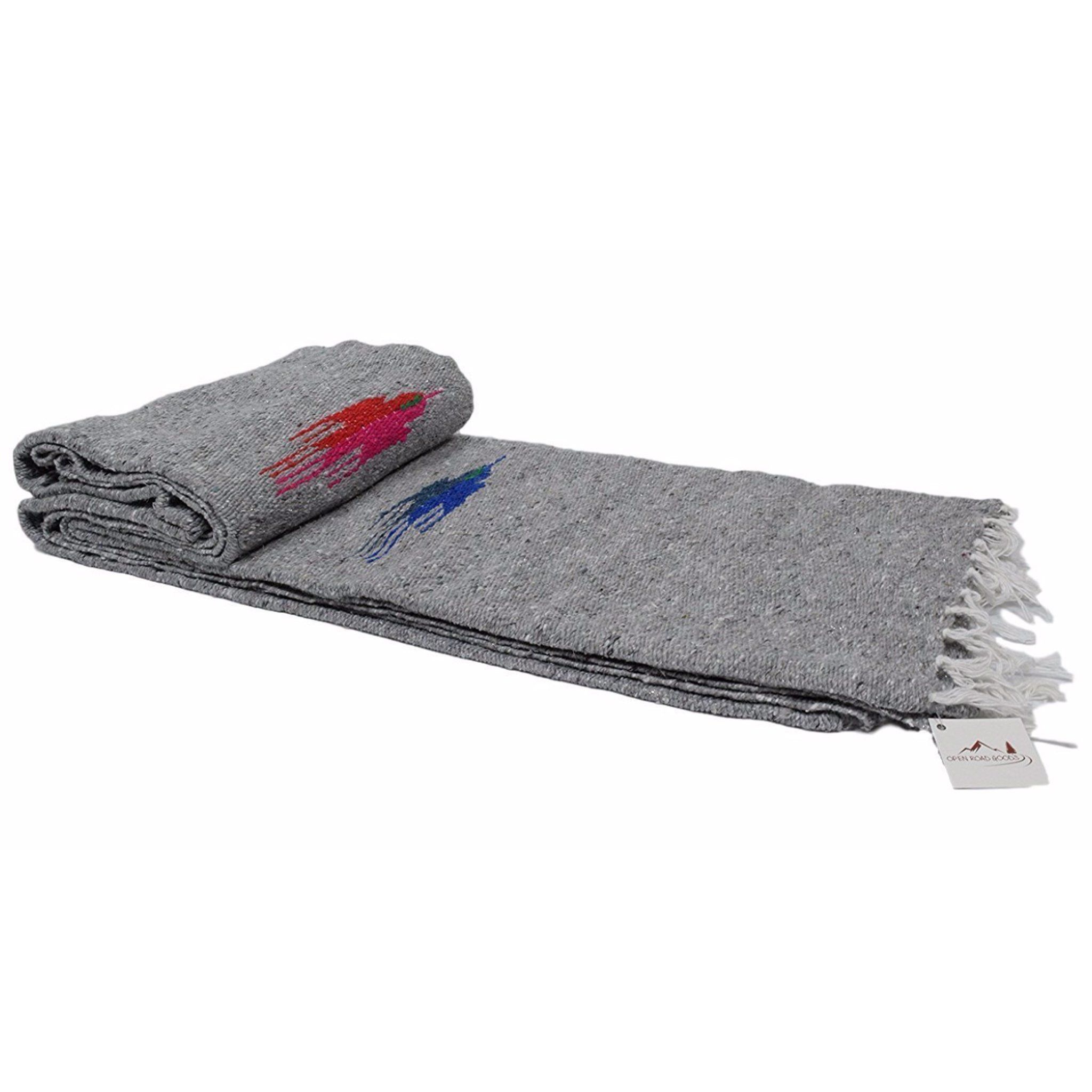 Heather Grey Baja Thunderbird Blanket - OVERLANDERS Outfitter