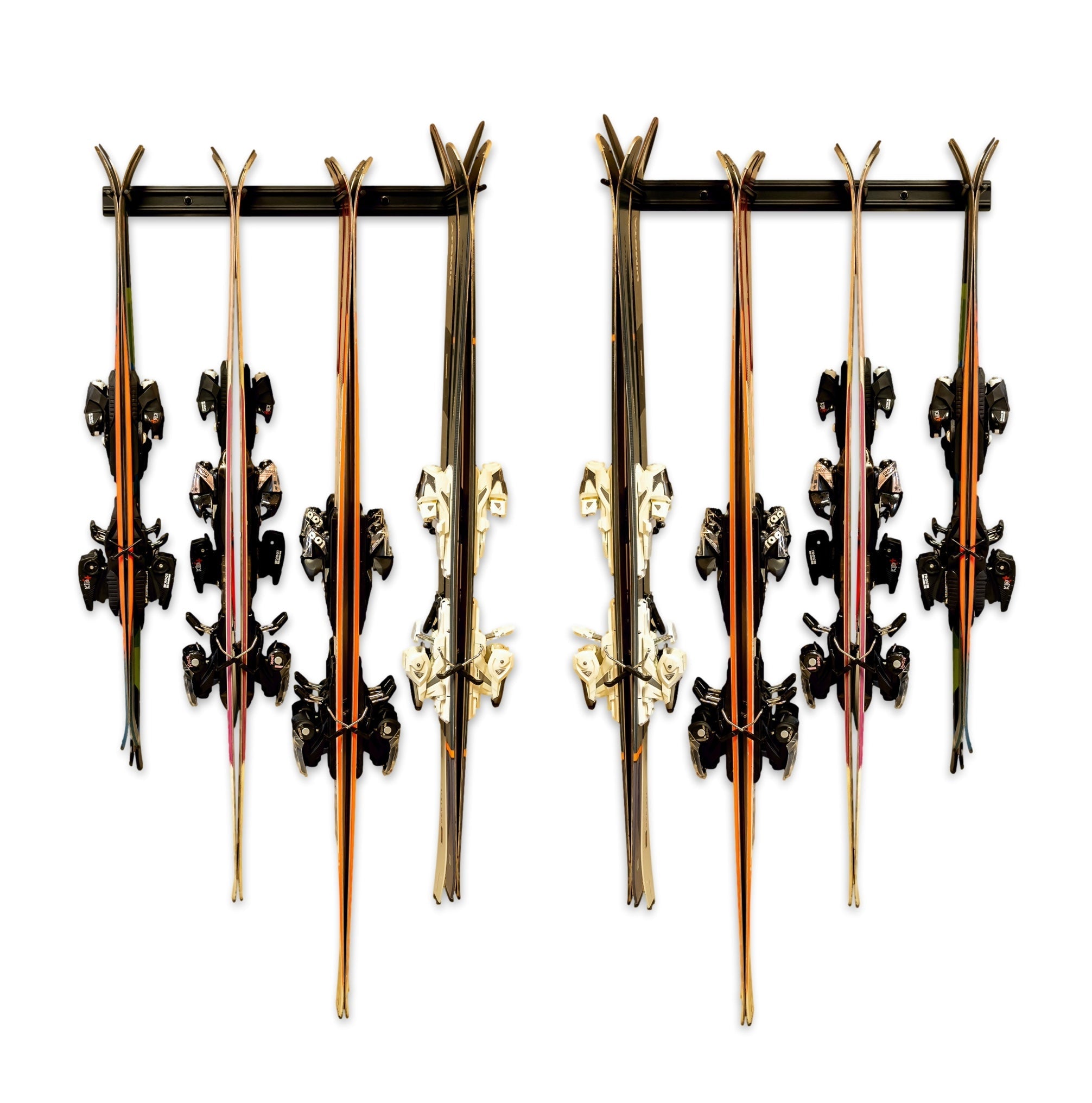 Snowbasin Ski Storage Rack | Holds 16 Pairs of Skis - OVERLANDERS Outfitter