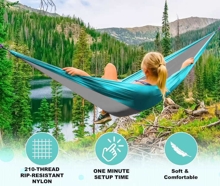 River Country Gear Single and Double Hammock Kits