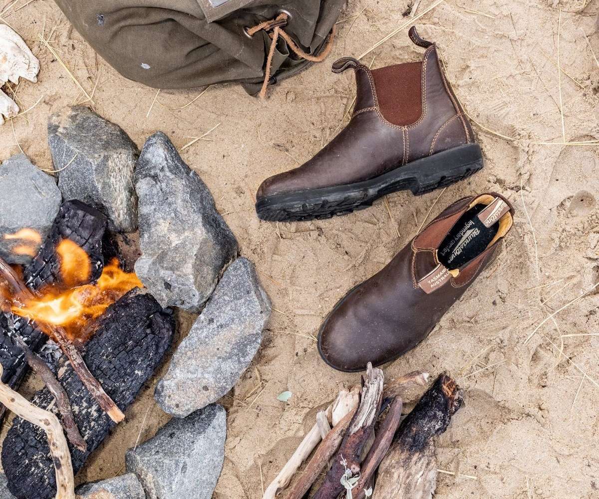 Blundstone 550 MEN'S CLASSICS CHELSEA BOOTS - WALNUT BROWN - OVERLANDERS Outfitter