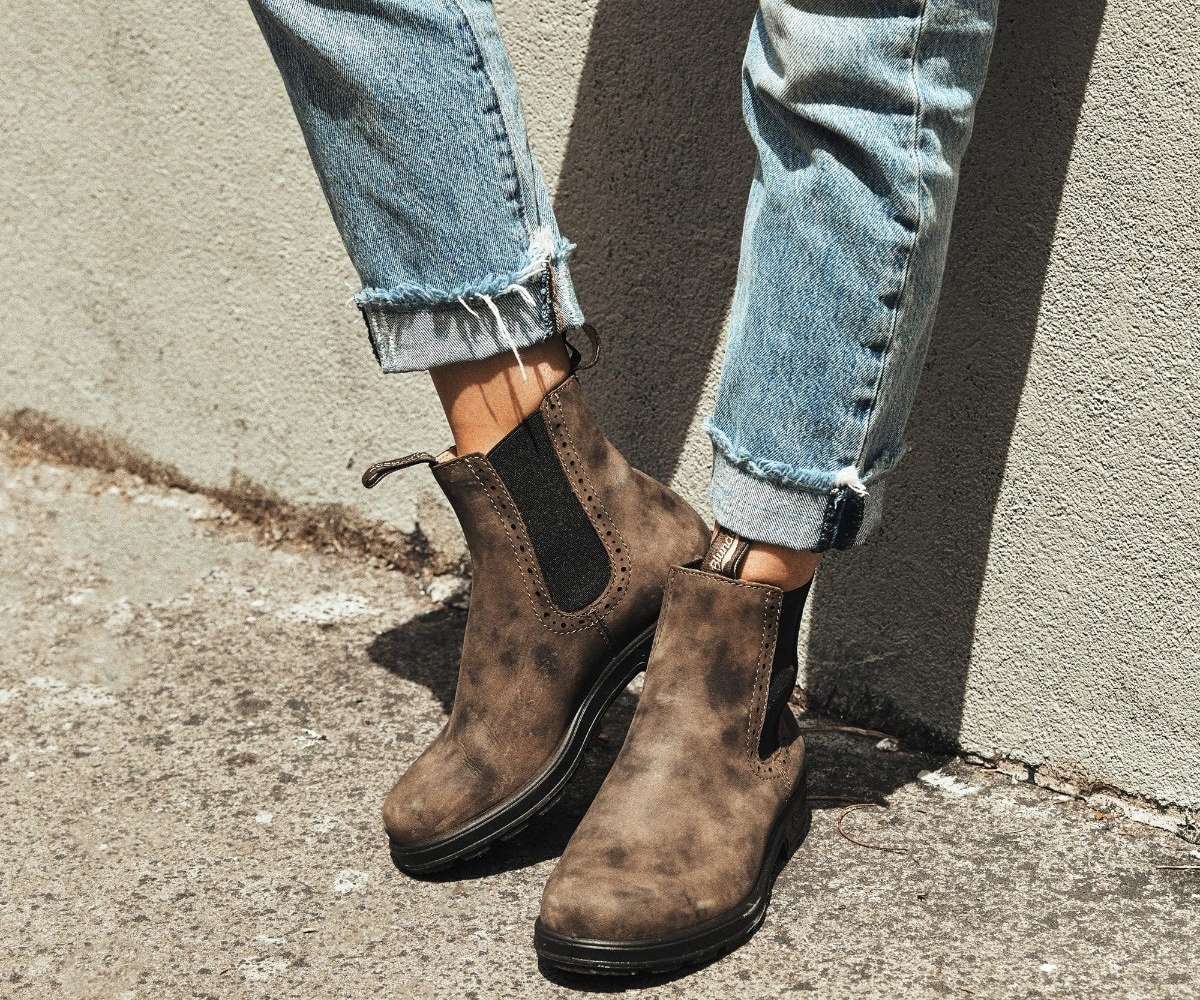 Blundstone 1351  WOMEN'S ORIGINALS HIGH TOP BOOTS  Rustic Brown - OVERLANDERS Outfitter