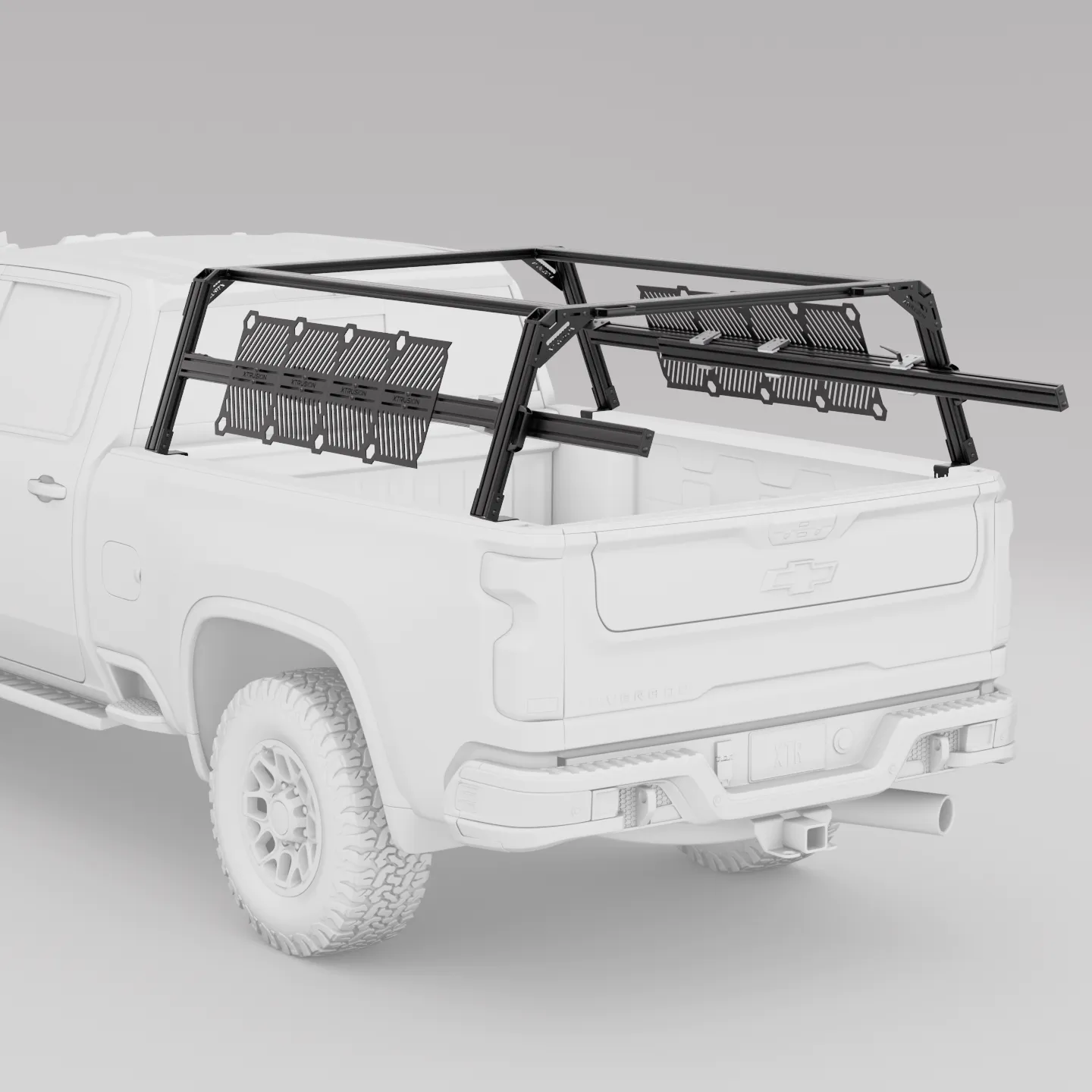 Chevy Silverado / GMC Sierra 2500HD &amp; 3500HD Pre-configured XTR1 Bed Rack - OVERLANDERS Outfitter