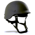 SFT2 Tactical PASGT ballistic helmet, featuring a rugged design for body armor protection, shown in a side view.