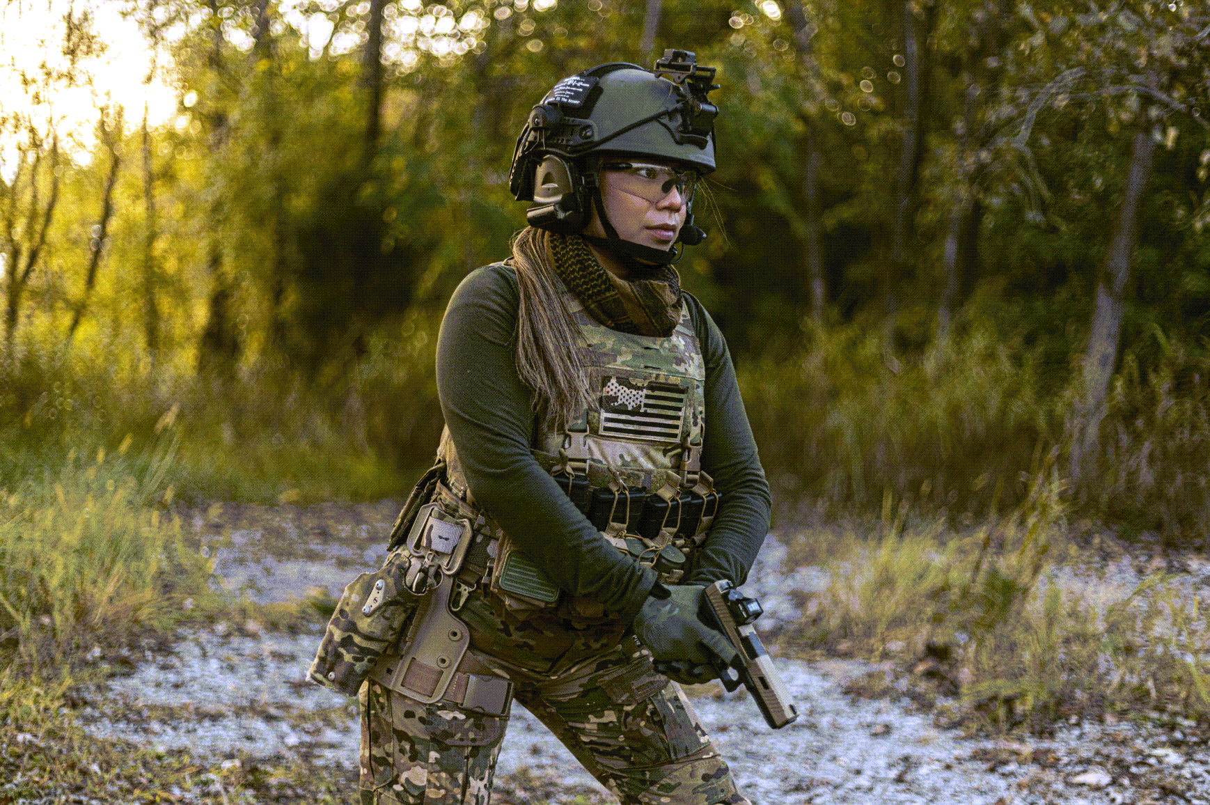 SFT2 Tactical Spec Ops Ballistic Helmet in black, designed for body armor protection, featuring adjustable straps and padding.