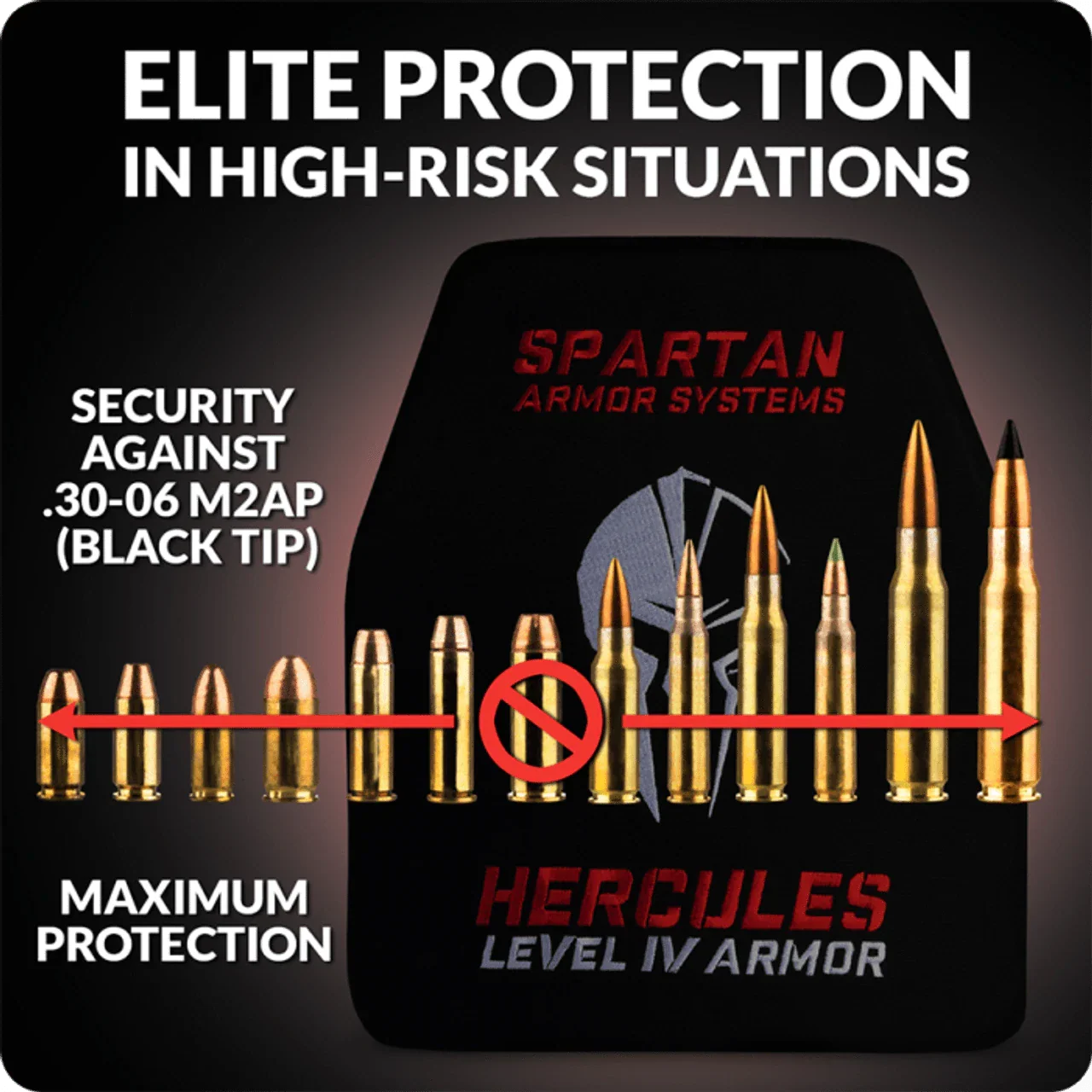 Set of 2 Spartan Level IV ceramic body armor plates by SFT2 Tactical, showcasing hard armor design and durability.