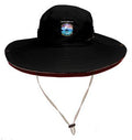 Black boonie hat from Light Hiking Gear, sun protection hat with wide brim, outdoor caps and hats for hiking and outdoor activities.