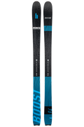 HAGAN Ski Mountaineering Boost 94 POW skis with a sleek black design and lightweight construction for alpine touring.