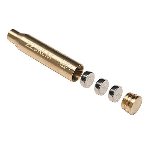 SFT2 Tactical 223 REM Bore Sight Cartridge for precise firearm alignment and sighting adjustment.