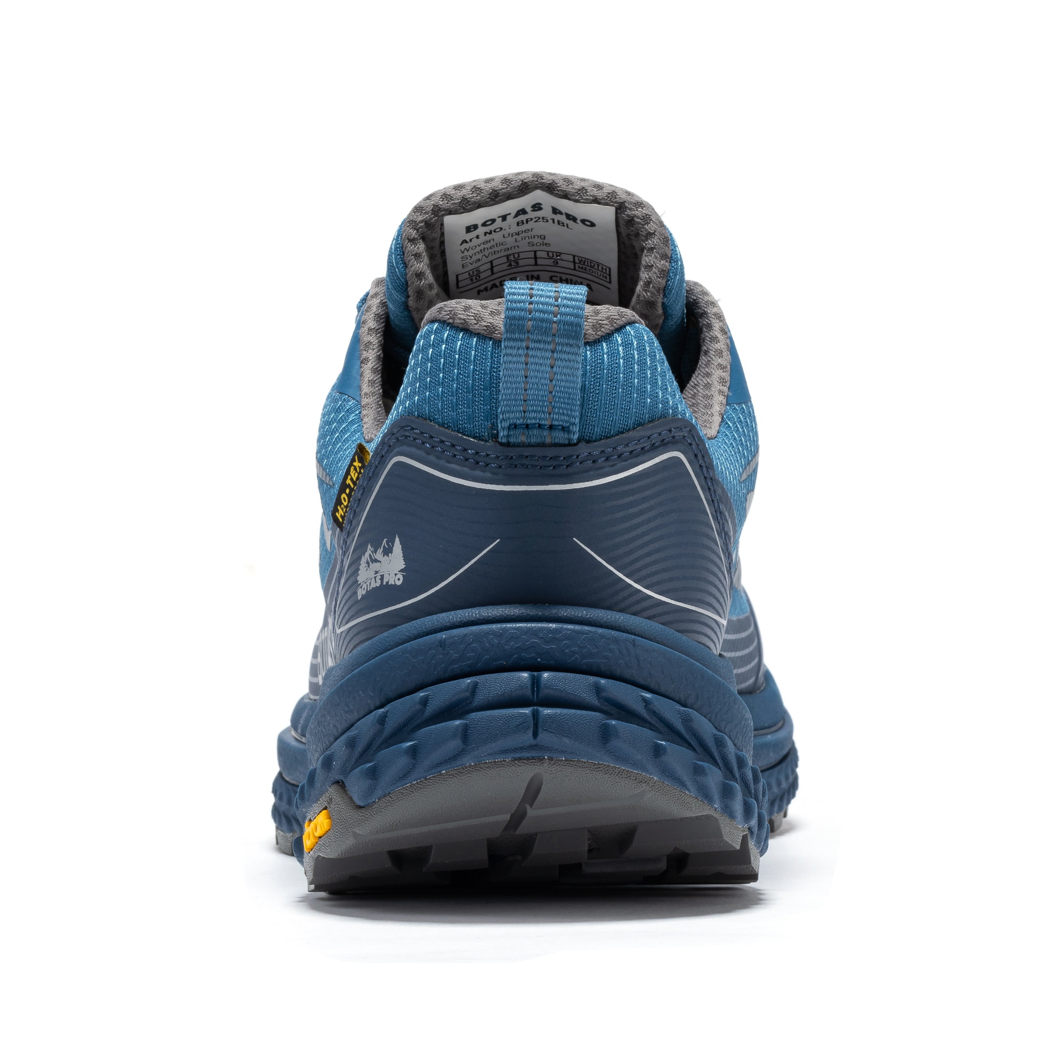 Blue Rock Rooster Pro Botas Pro hiking shoes, waterproof outdoor footwear with 4-inch ankle height and rugged design.