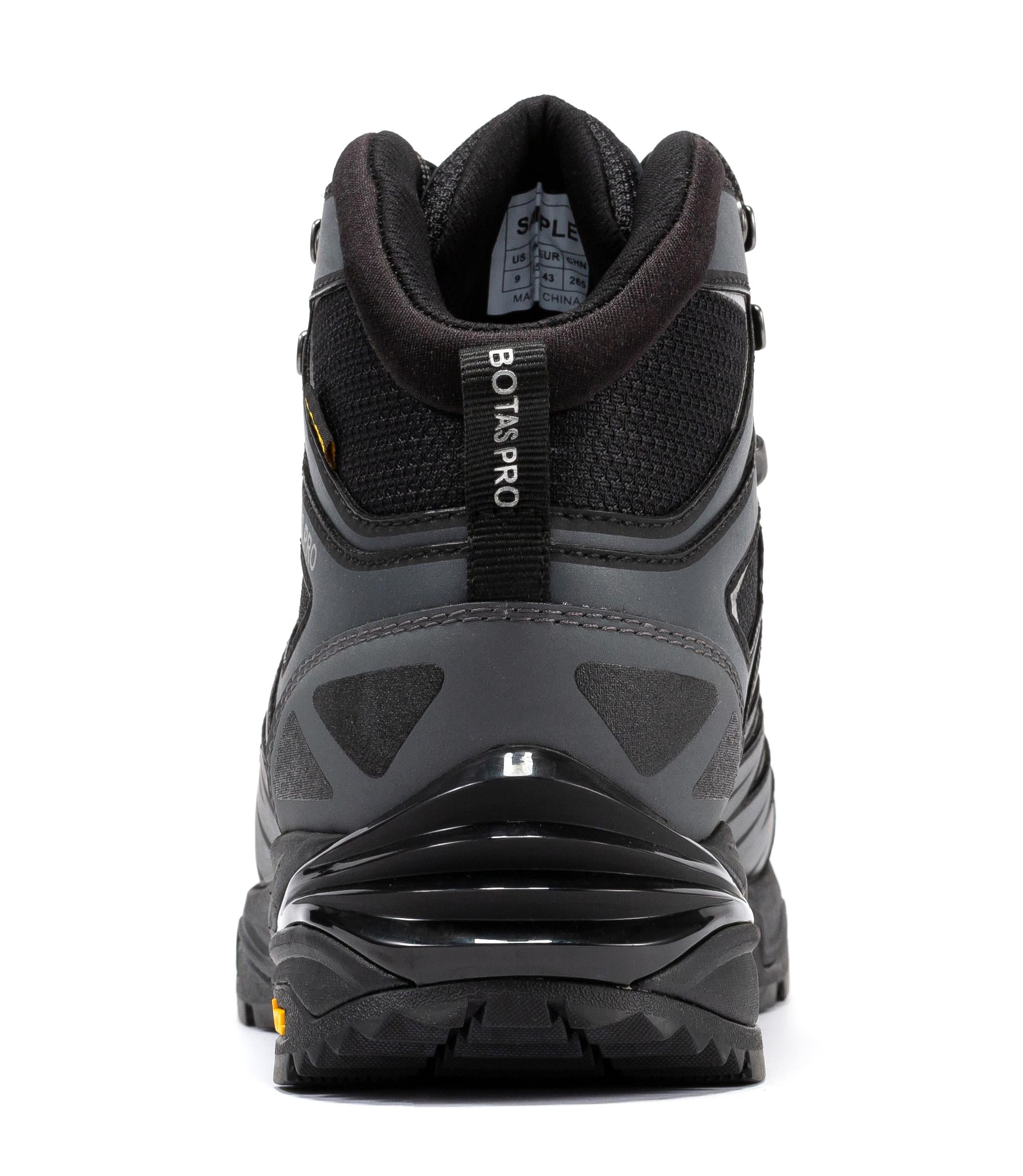Metallic 6-inch waterproof hiking boots with Vibram traction lug outsole by Rock Rooster Footwear Inc.
