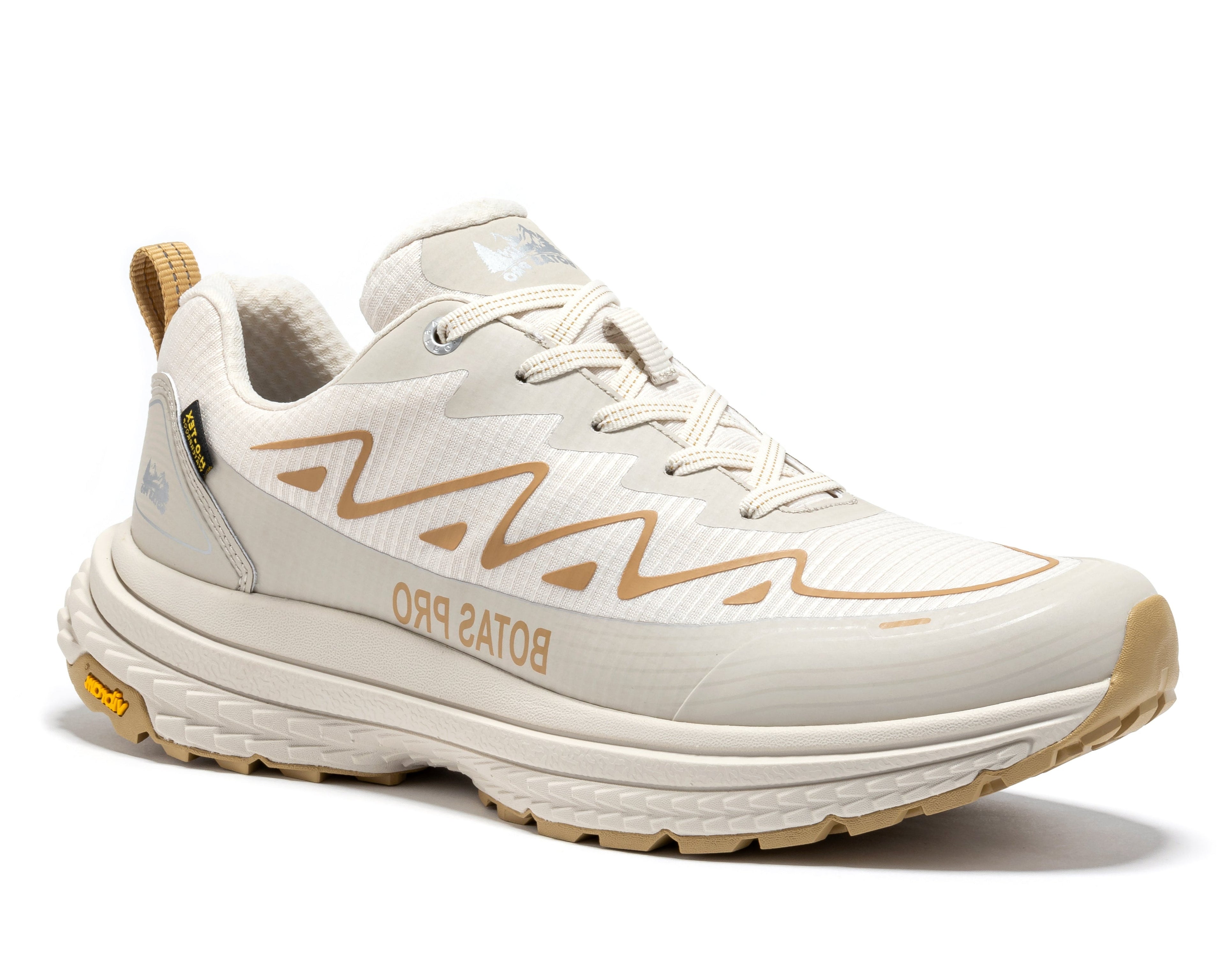 White waterproof hiking shoes by Rock Rooster Footwear Inc, Pro White 4 Inch outdoor hiking boots with durable outdoor sole