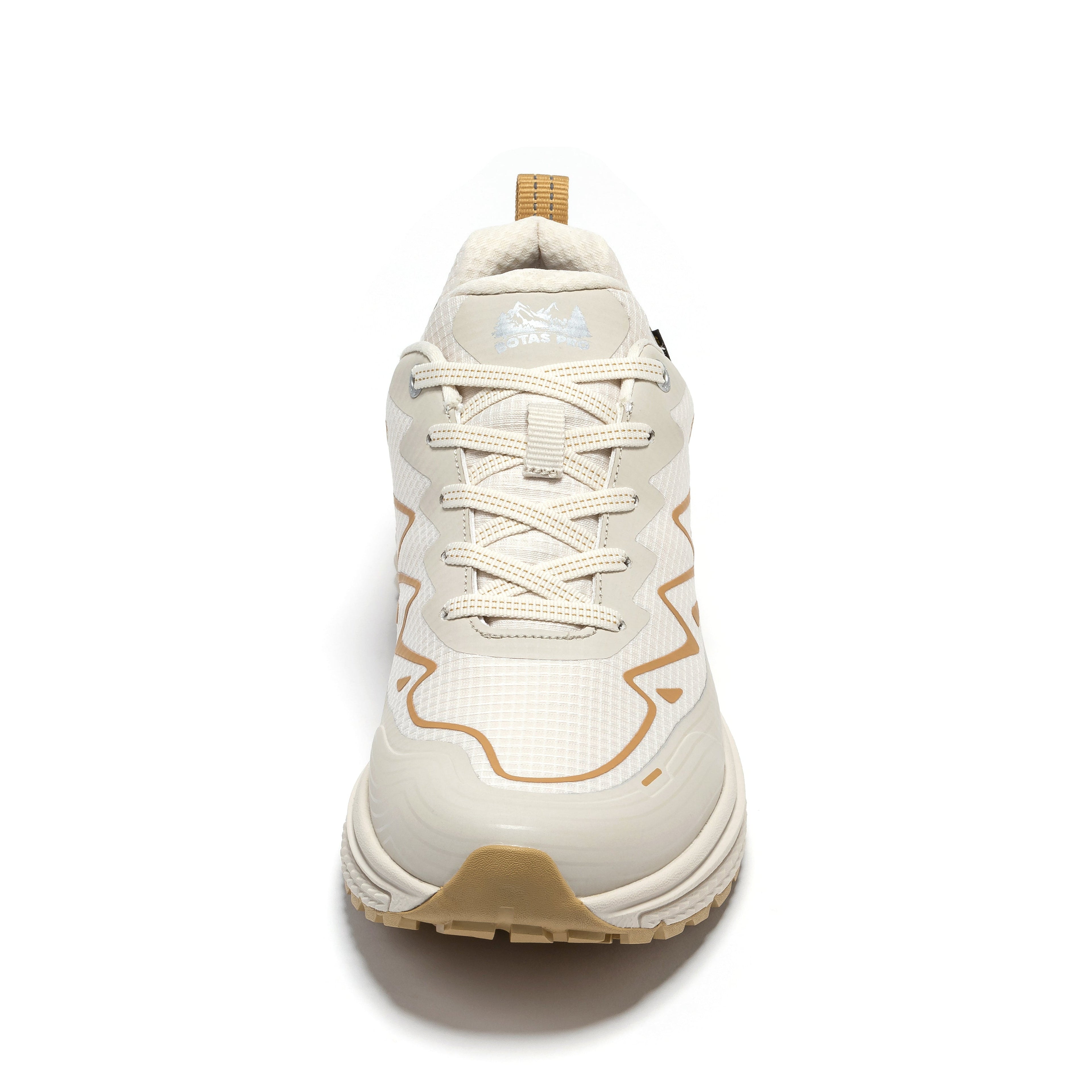 White waterproof hiking boots by Rock Rooster Footwear Inc, 4-inch outdoor shoes designed for rugged trails and outdoor adventures.