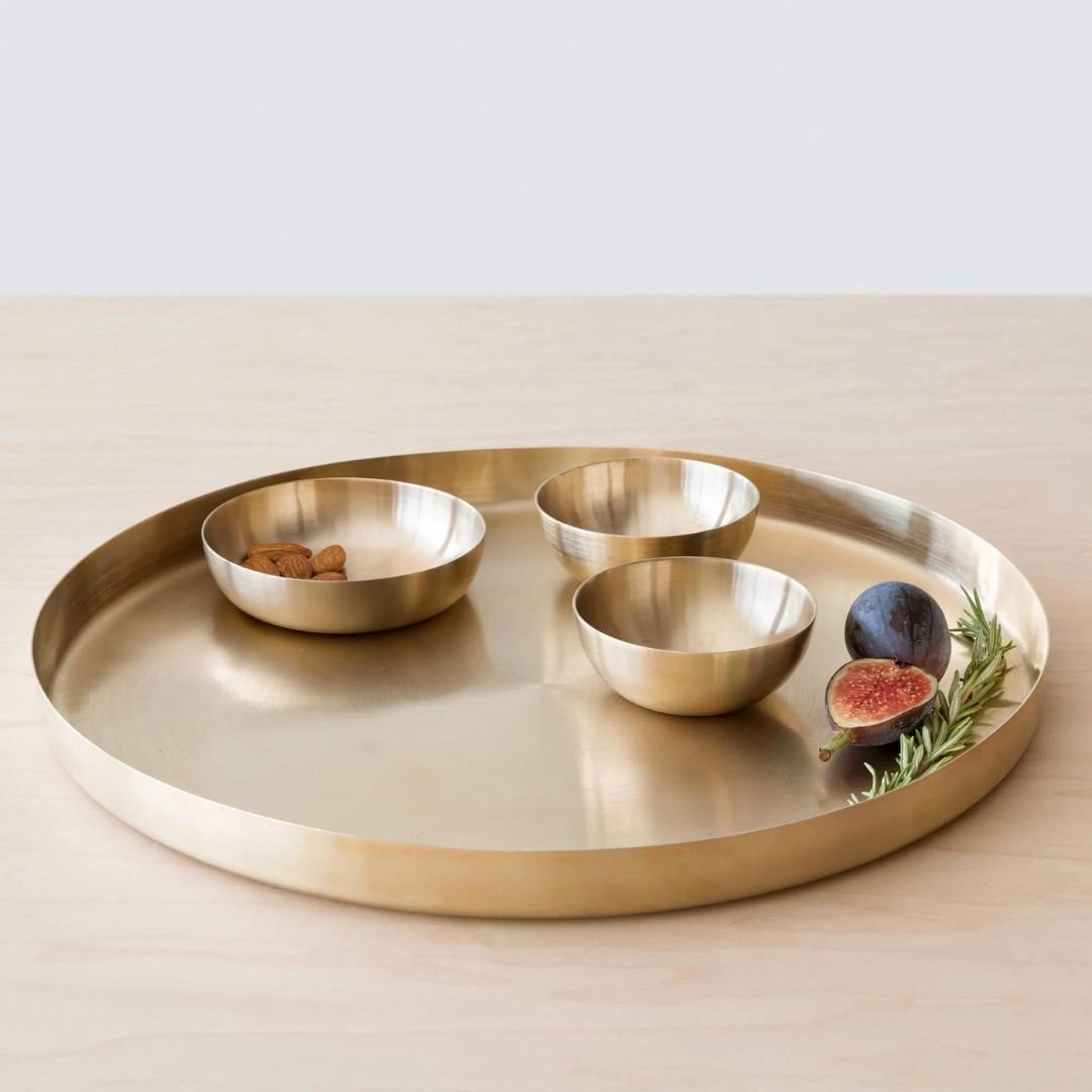 Tilley + Me Mini Brass Serving Bowls – Elegant & Handcrafted Tableware Set - OVERLANDERS Outfitter