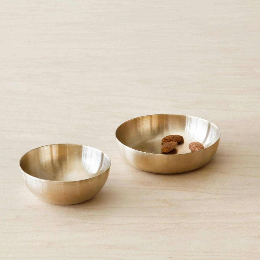 Tilley + Me Mini Brass Serving Bowls – Elegant & Handcrafted Tableware Set - OVERLANDERS Outfitter