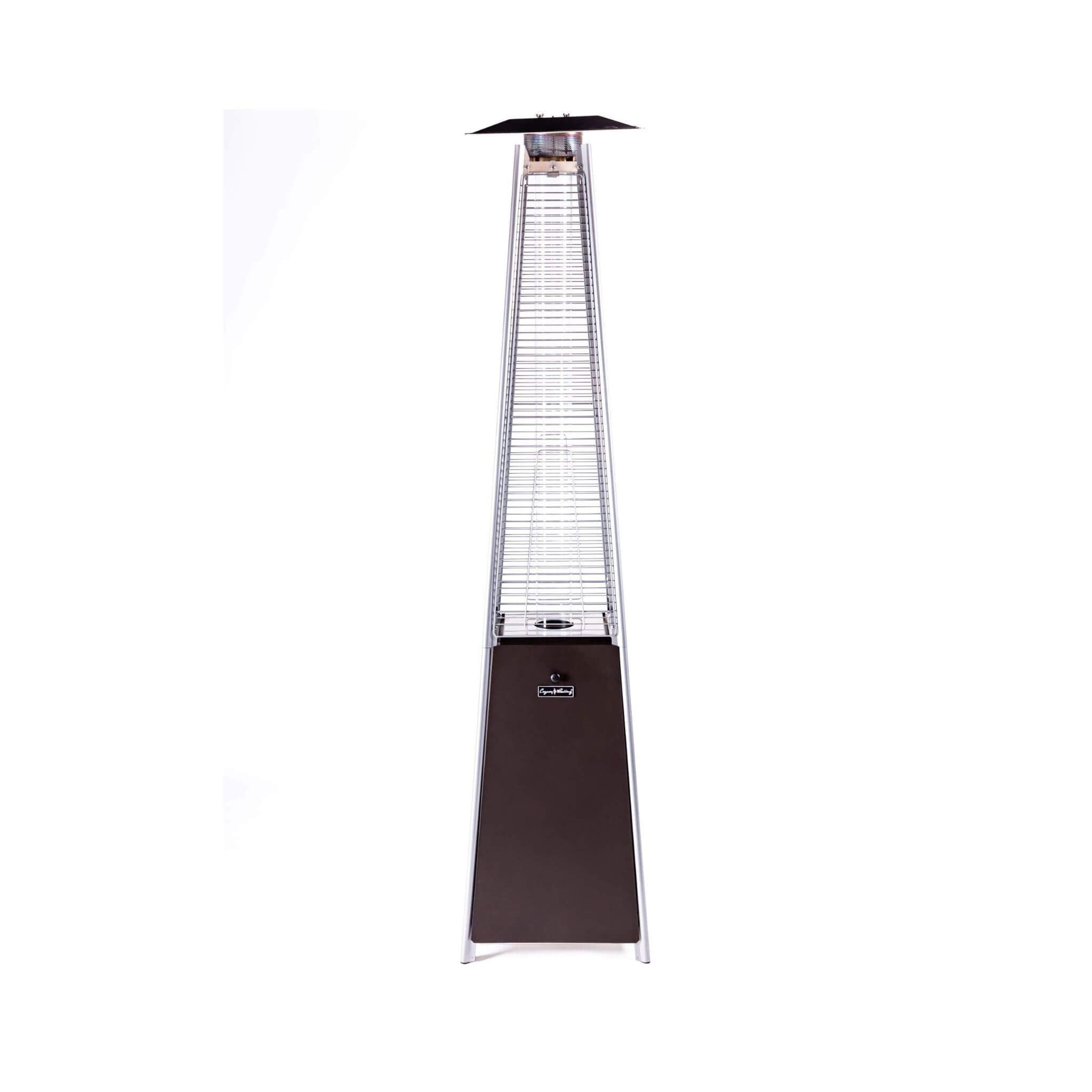 Legacy Heating Commercial Bronze Quartz Glass Tube Patio Outdoor Propane Heater For Backyards, Decks And Restaurants (SAK89210) - We The Collective