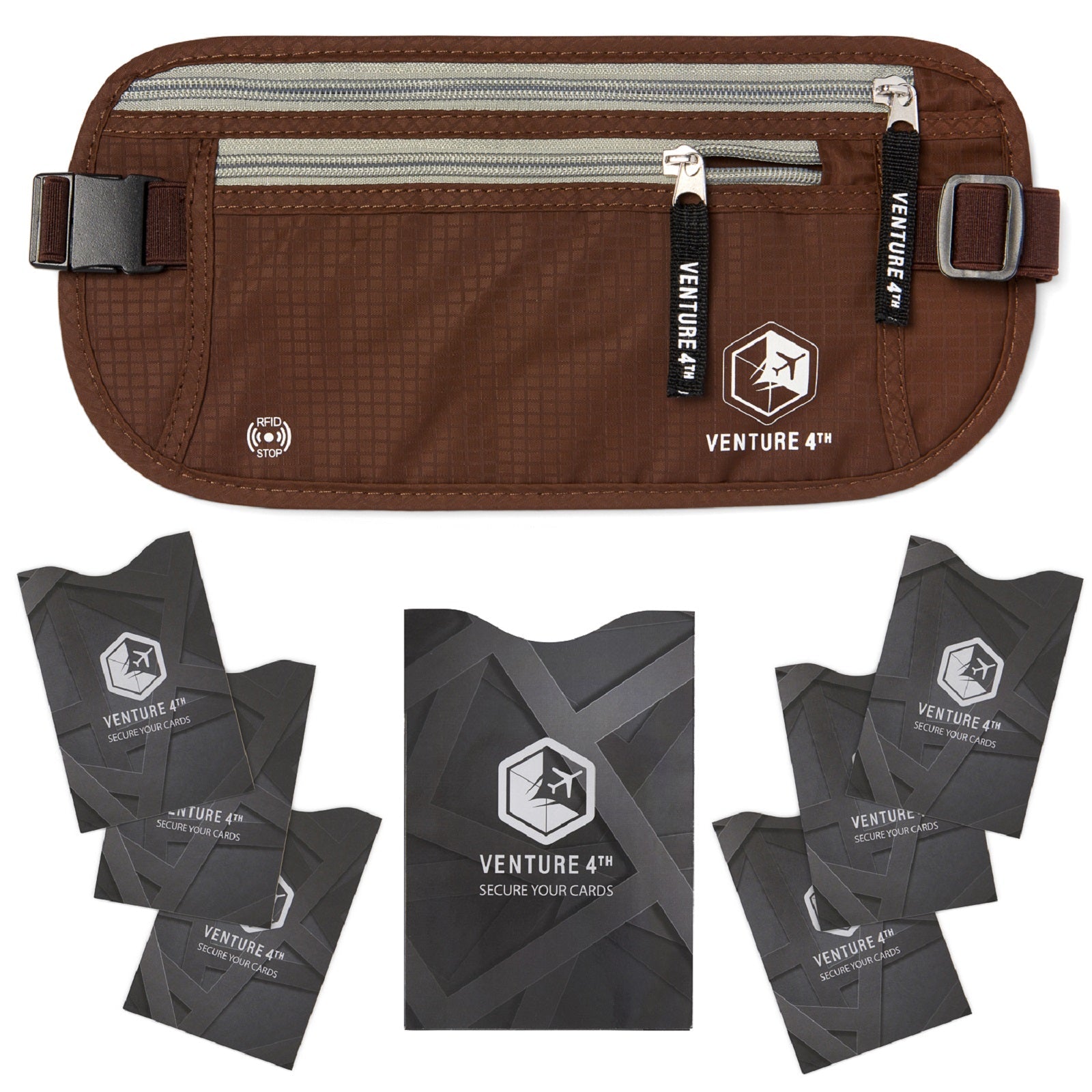 Travel Money Belt + RFID Sleeves - OVERLANDERS Outfitter