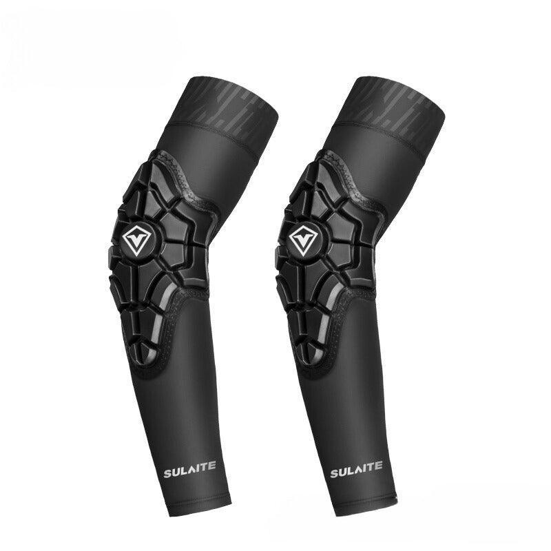 Bean's Moto Booth SULAITE™ Motorcycle CoolMax Armor Sleeve showing breathable, padded protective arm sleeve for motorcycle riding.