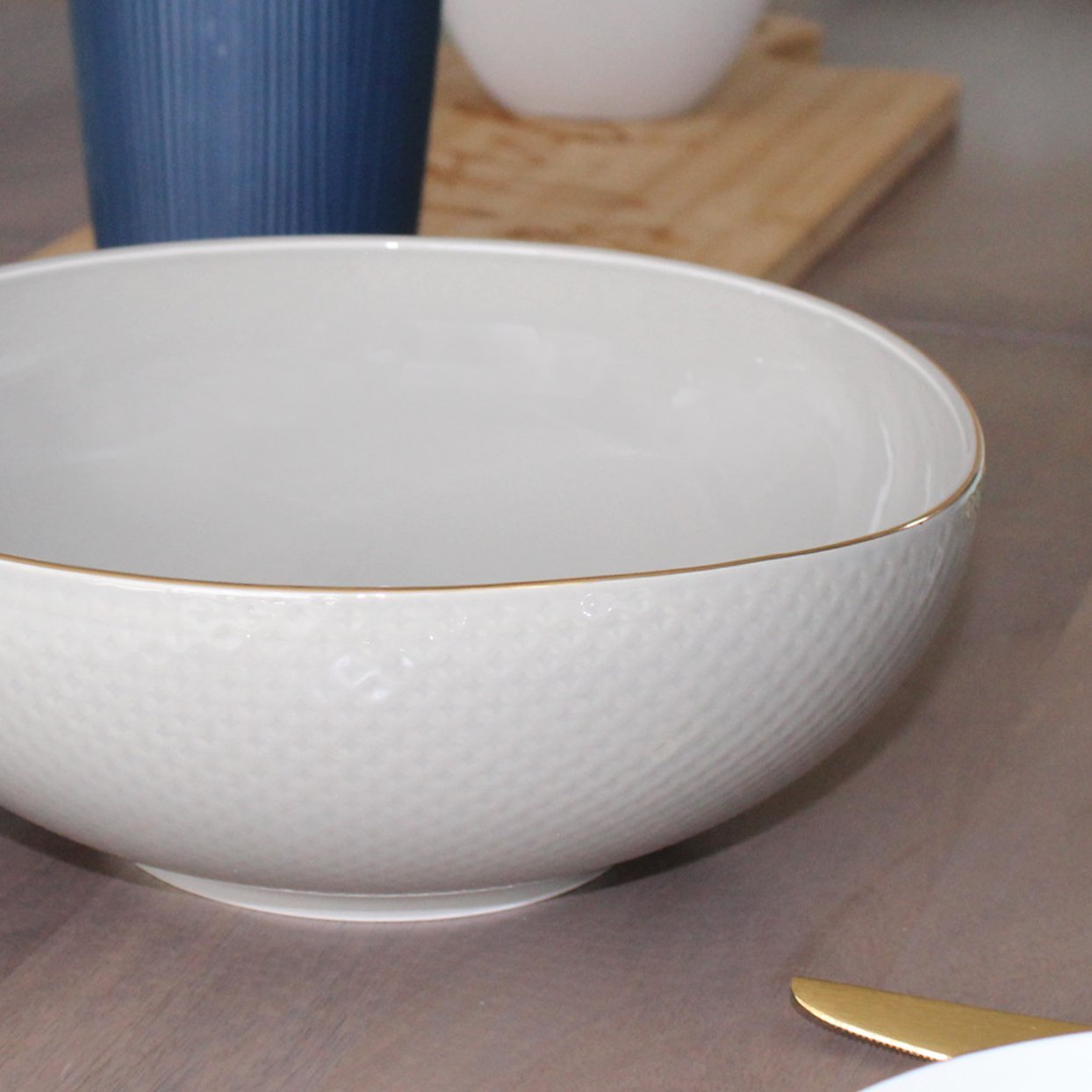 Camille Bone China Large Serving Bowl - OVERLANDERS Outfitter