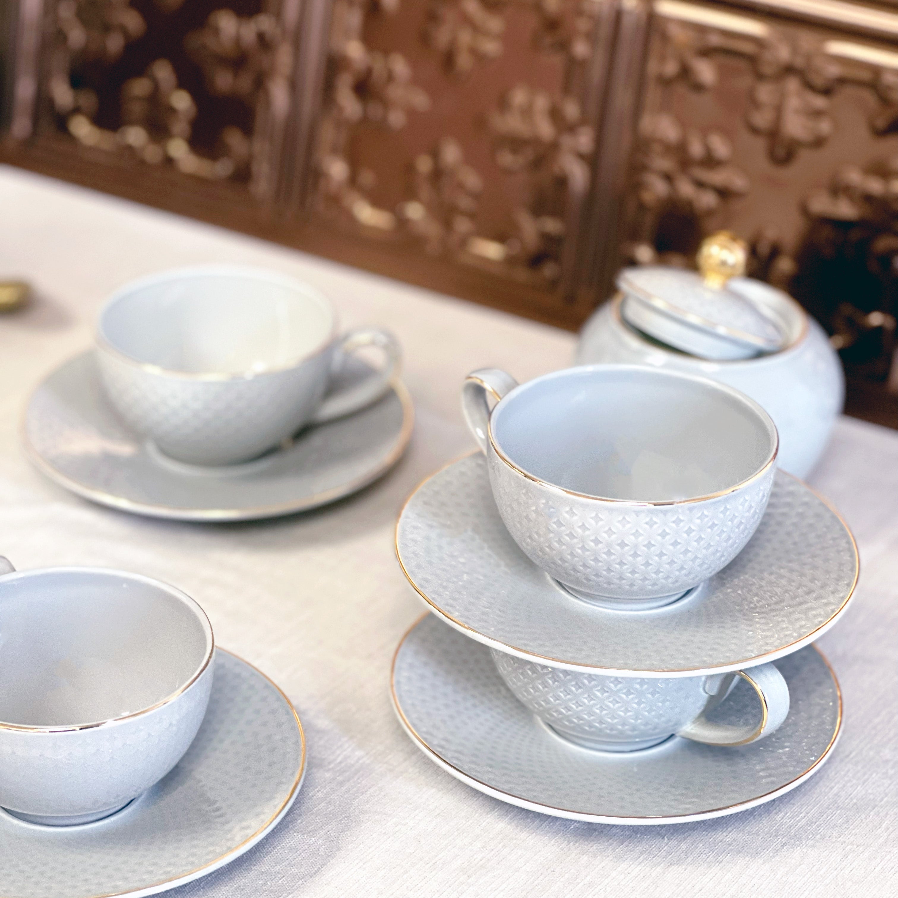 Camille Tea & Coffee Set - Serves 4 - OVERLANDERS Outfitter