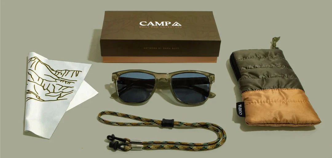 CAMP Trail Glacier Edition Polarized Sunglasses by Shwood | Bioplastic High-Exposure Eyewear - OVERLANDERS Outfitter