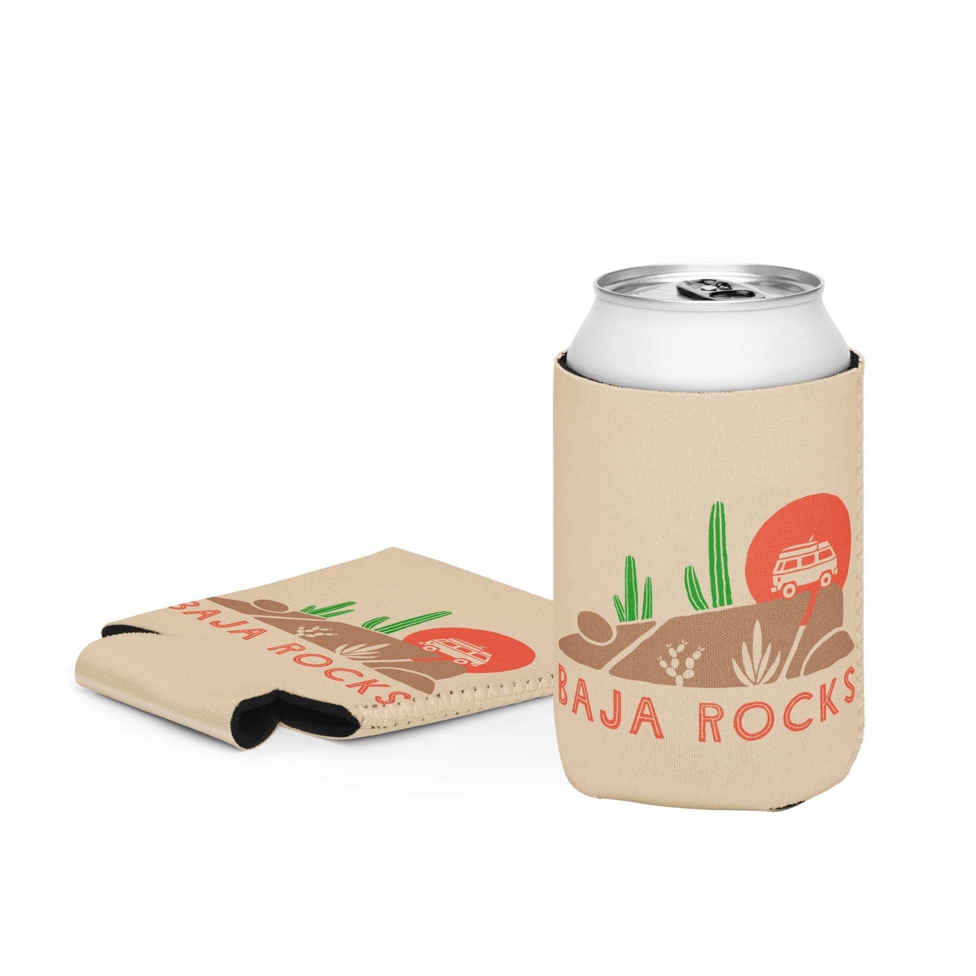 Baja Rocks Can Coozie - OVERLANDERS Outfitter