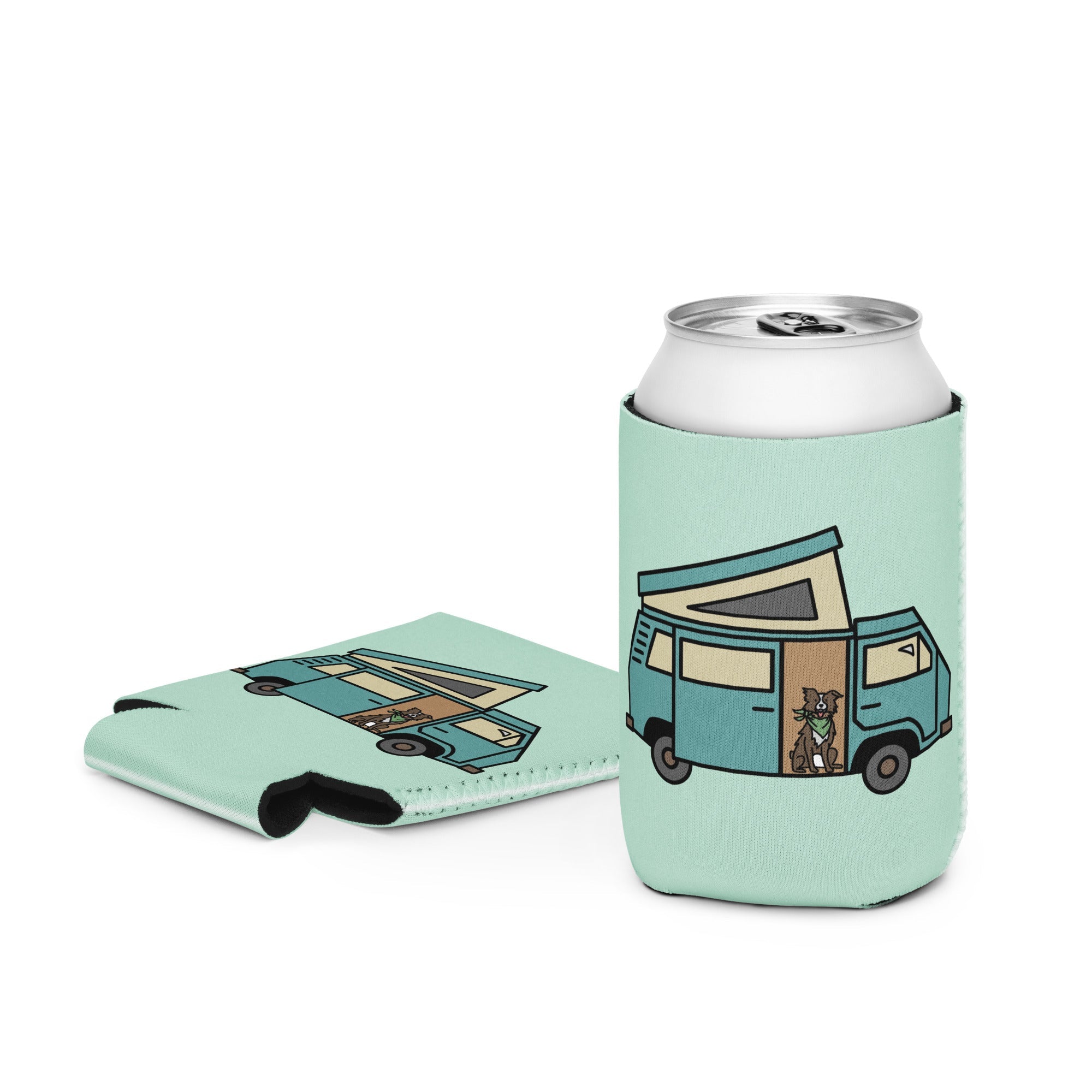 Dog in Van Can Coozie - OVERLANDERS Outfitter