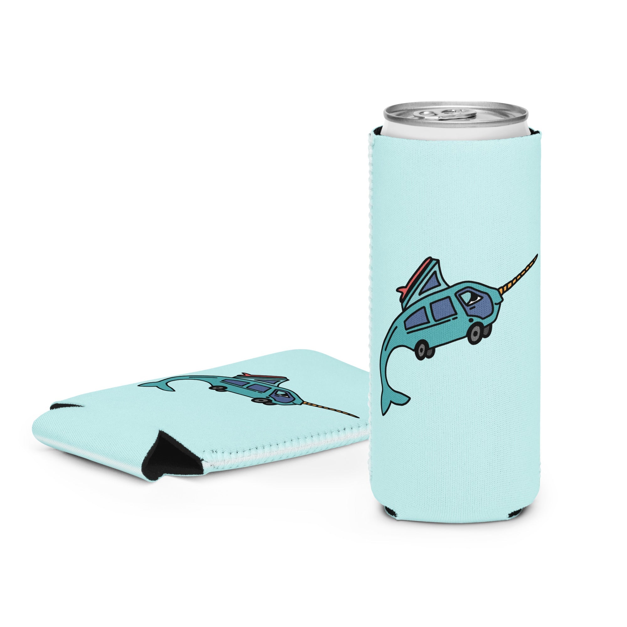 Narwhal Ned Can Coozie - OVERLANDERS Outfitter