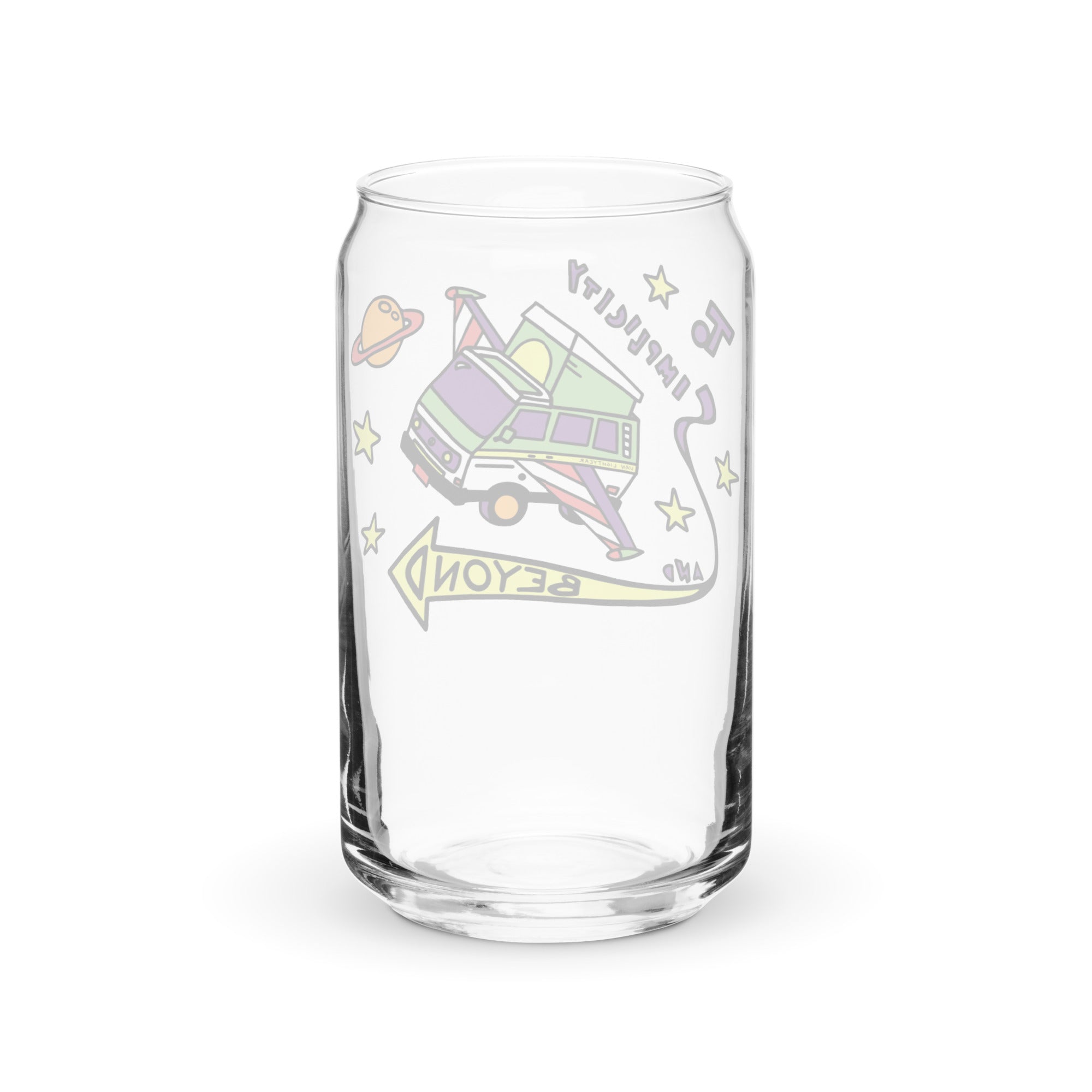 Van Lightyear Pint Glass - OVERLANDERS Outfitter