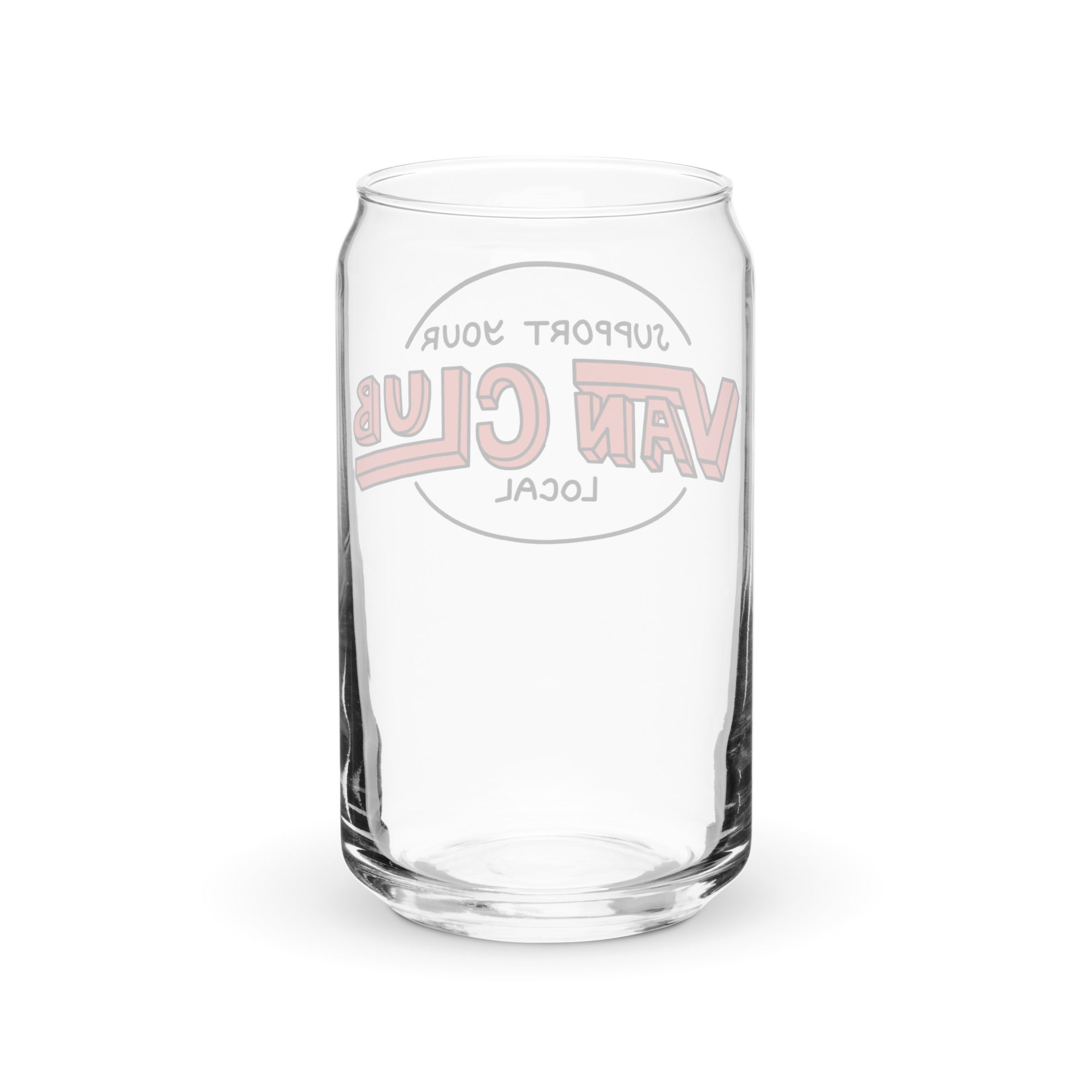 Support Your Local Van Club Pint Glass - OVERLANDERS Outfitter