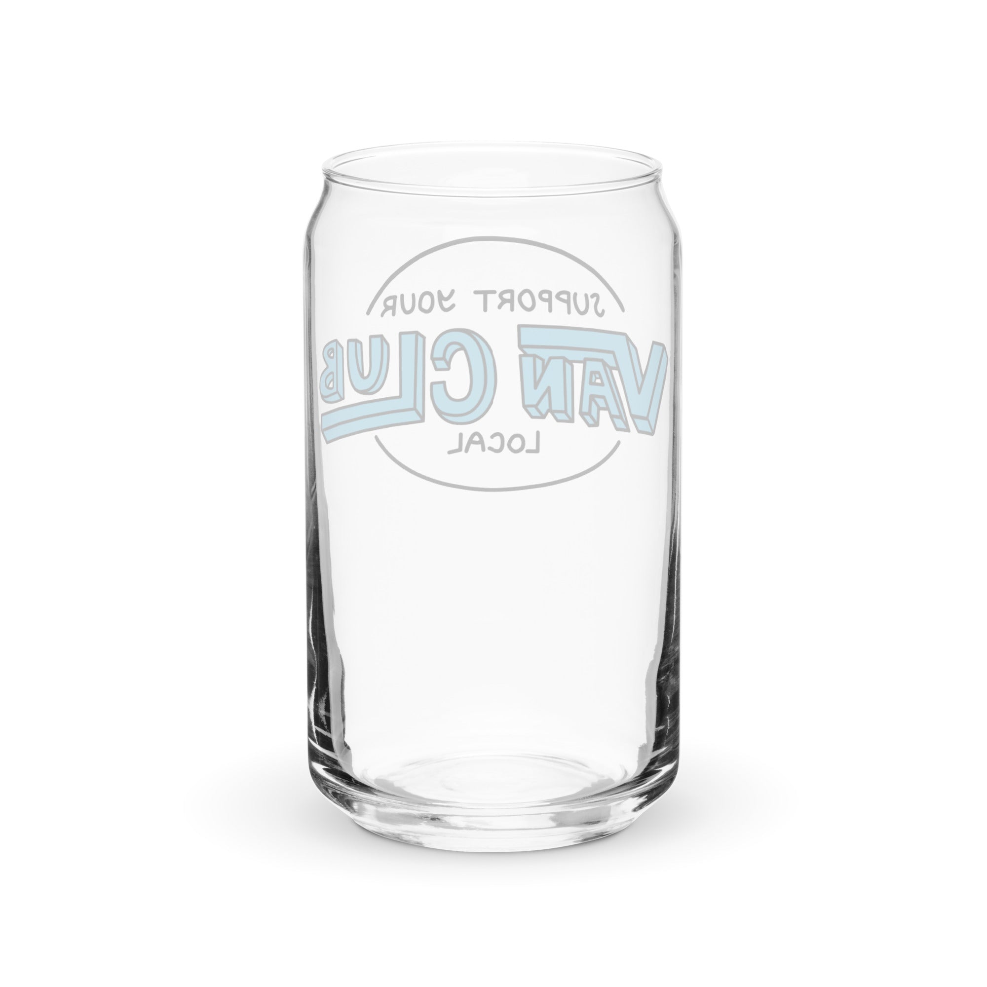 Support Your Local Van Club Pint Glass - OVERLANDERS Outfitter