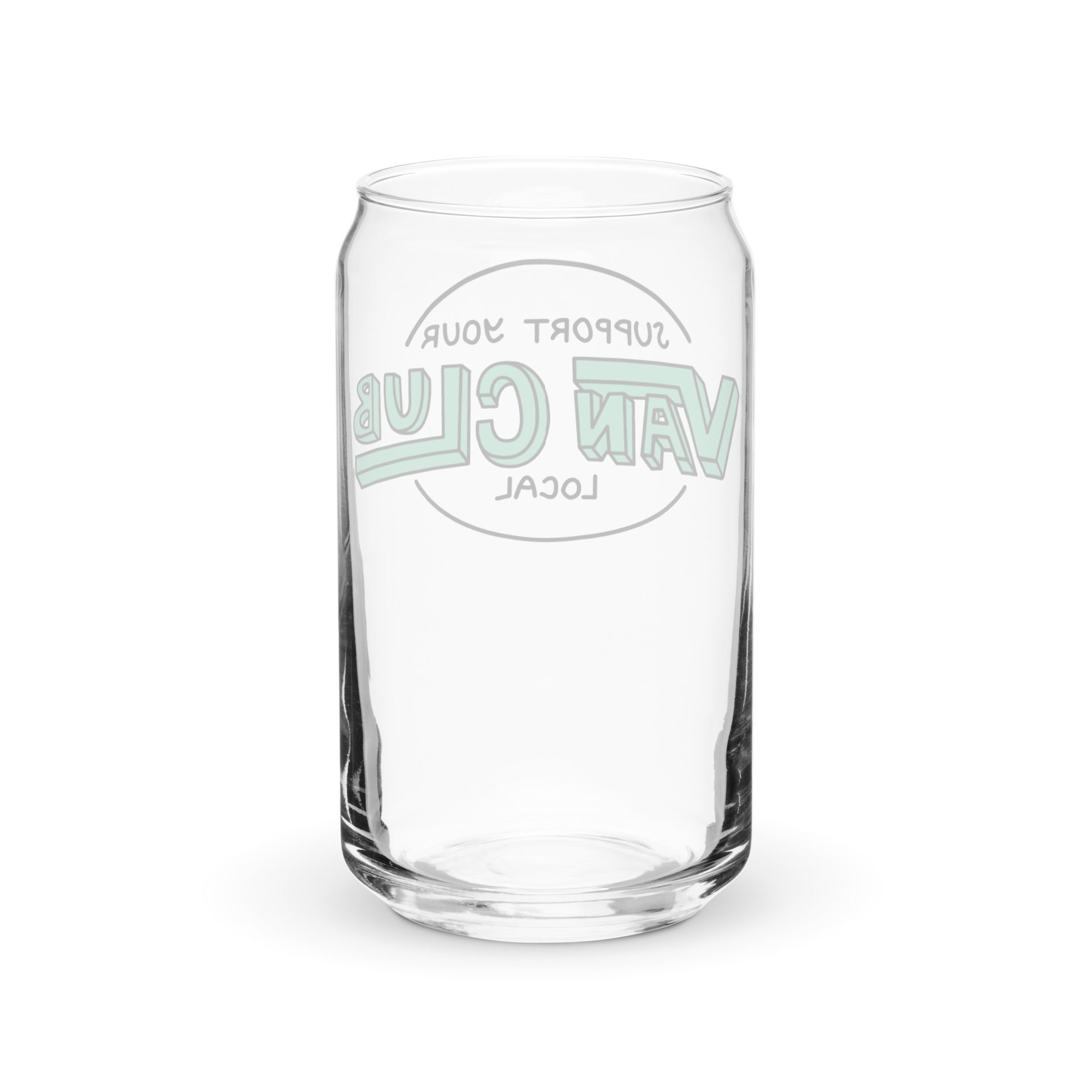 Support Your Local Van Club Pint Glass - OVERLANDERS Outfitter