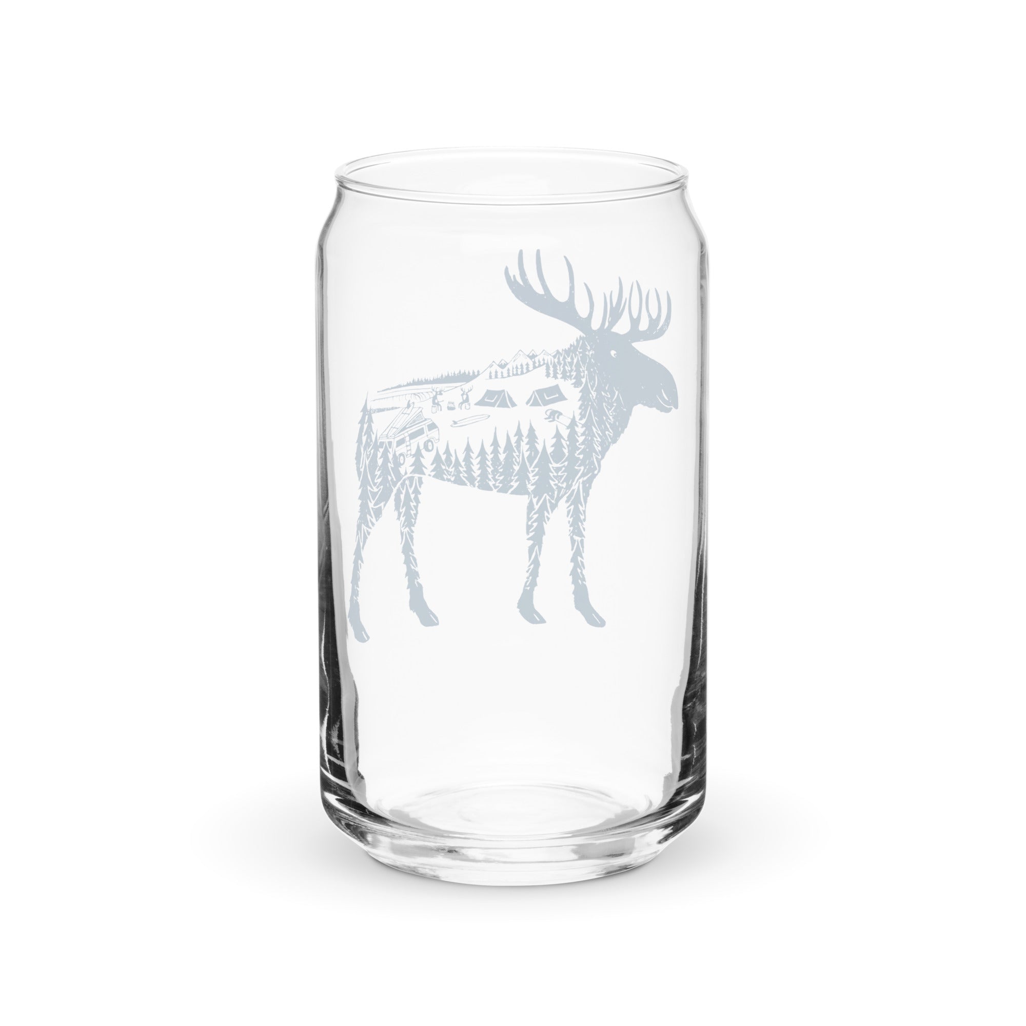 Moose Meet-Up Pint Glass - OVERLANDERS Outfitter
