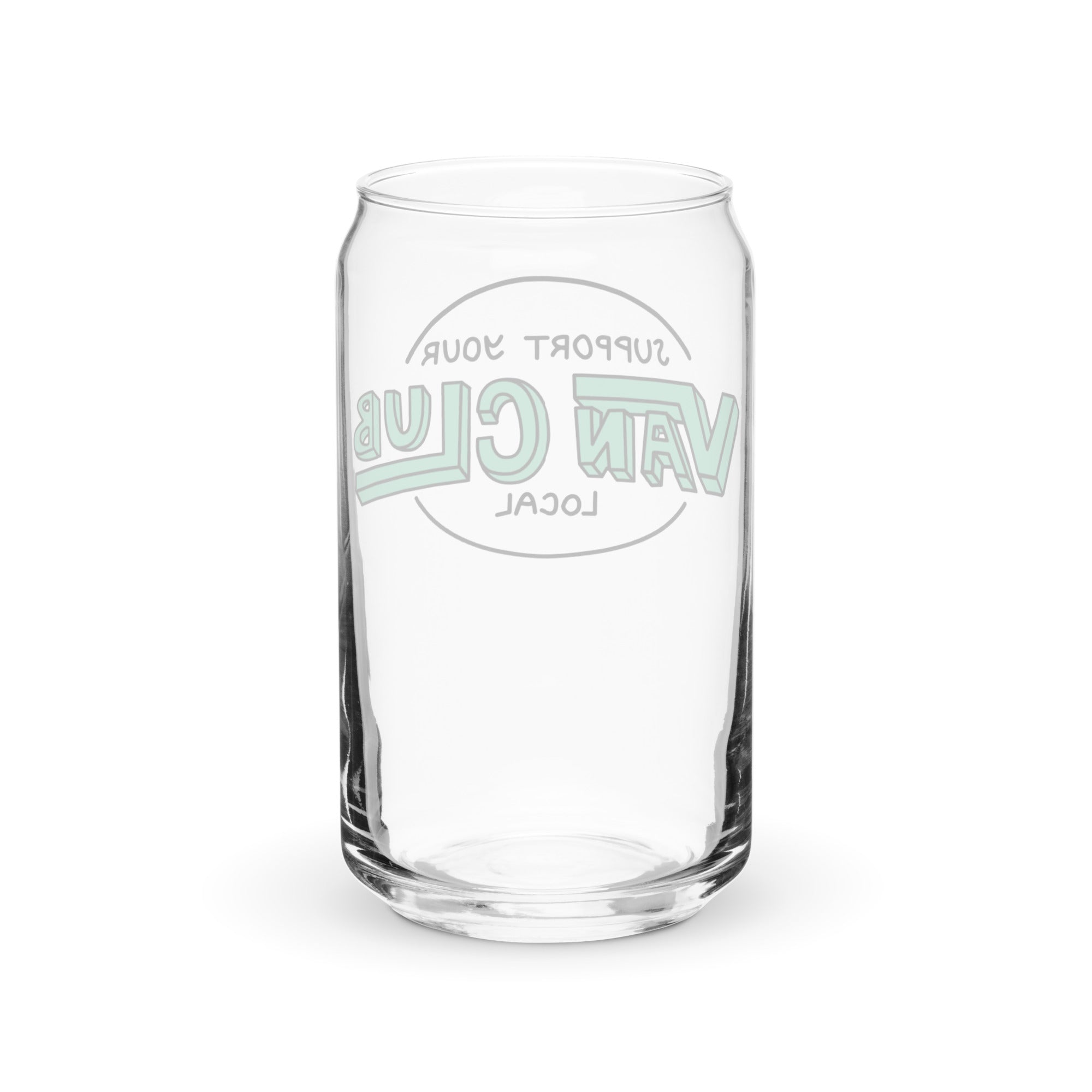Support Your Local Van Club Pint Glass - OVERLANDERS Outfitter