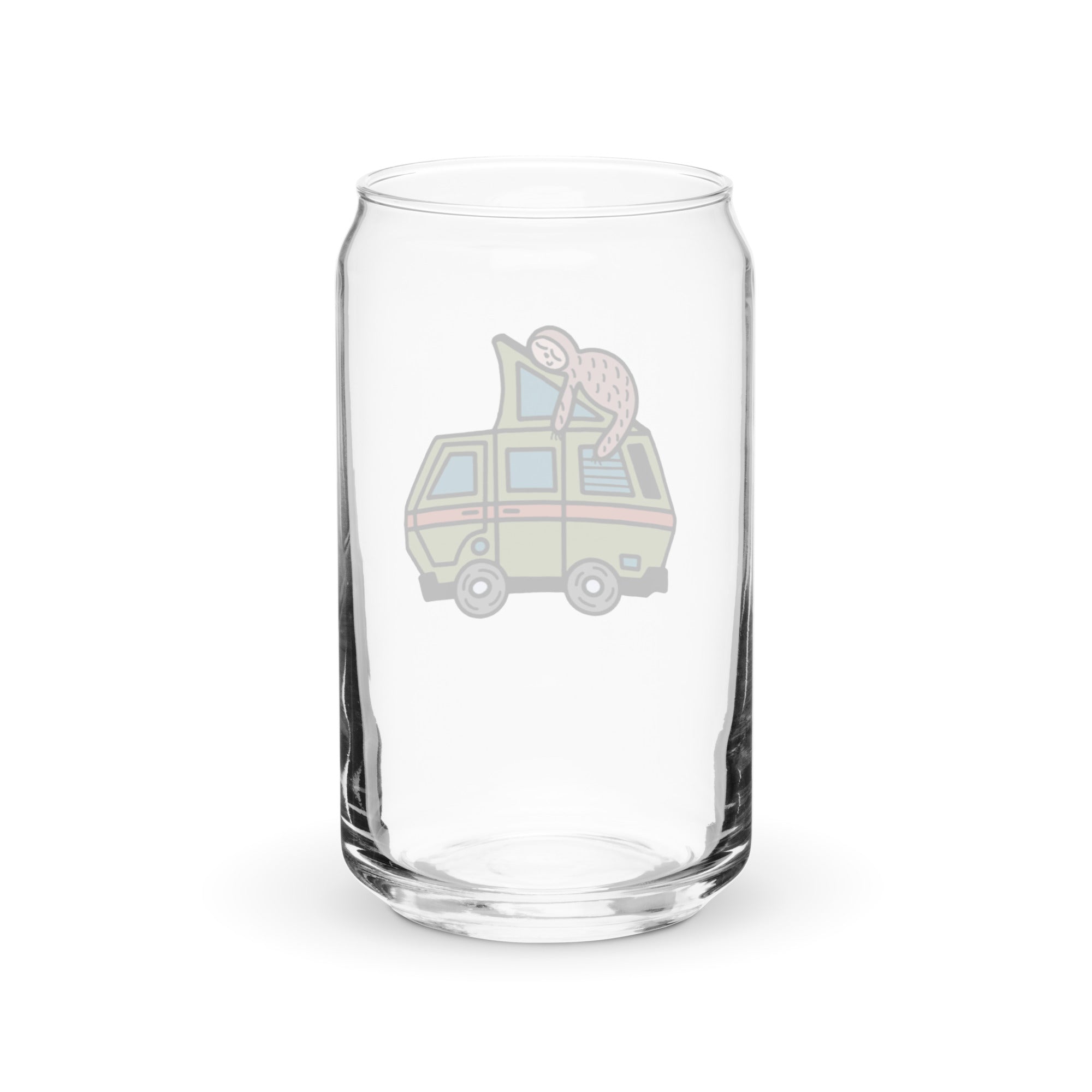 Stewie Sloth Can-Shaped Pint Glass - OVERLANDERS Outfitter