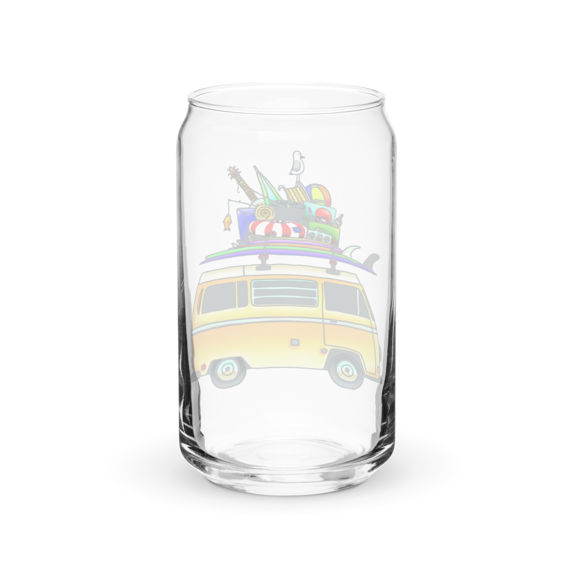 RAD Bus Can-Shaped Pint Glass - OVERLANDERS Outfitter