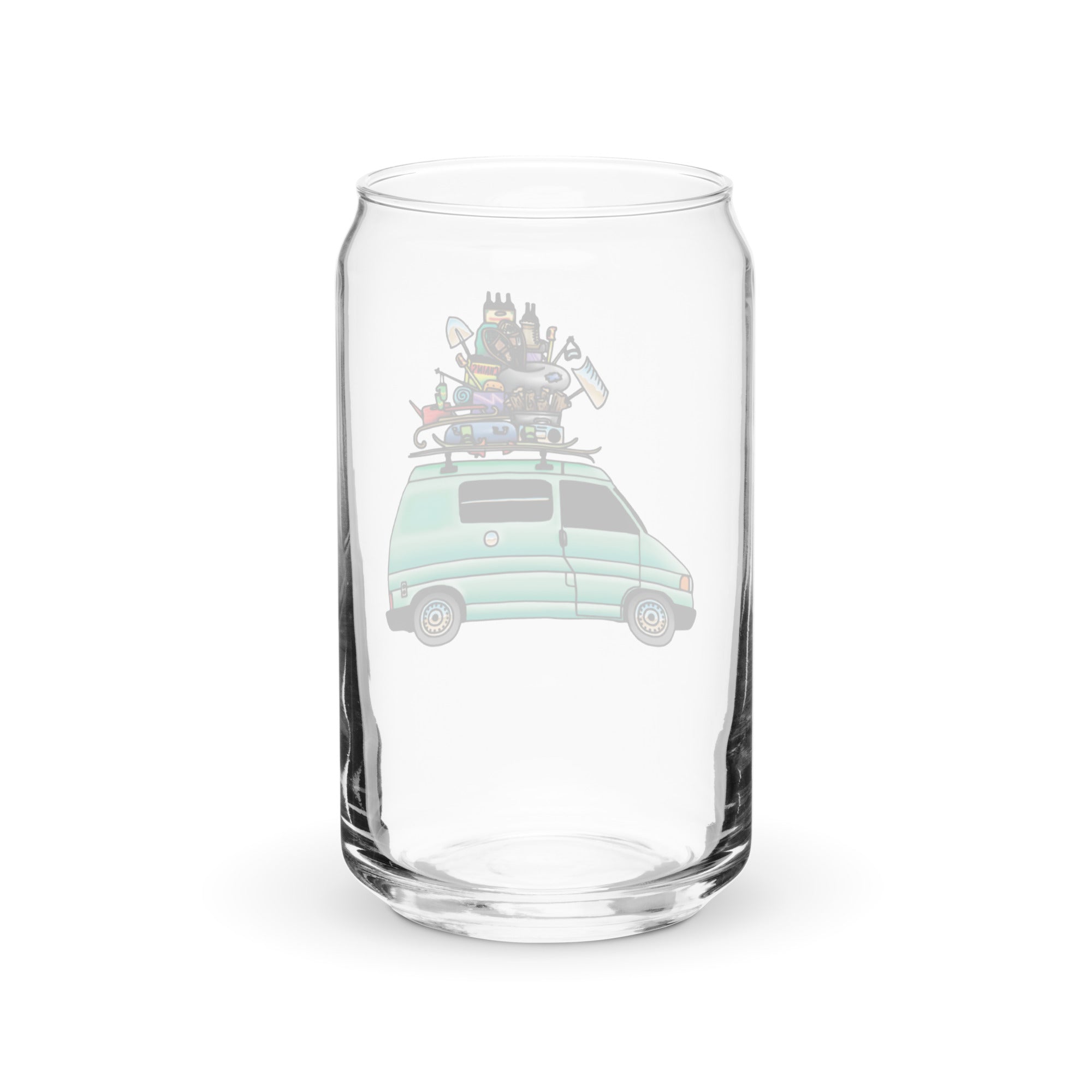 RAD Eurovan Can-Shaped Pint Glass - OVERLANDERS Outfitter