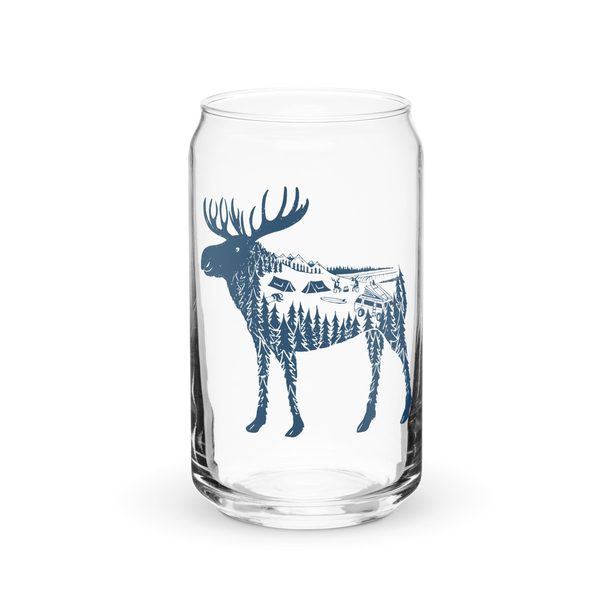 Moose Meet-Up Pint Glass - OVERLANDERS Outfitter