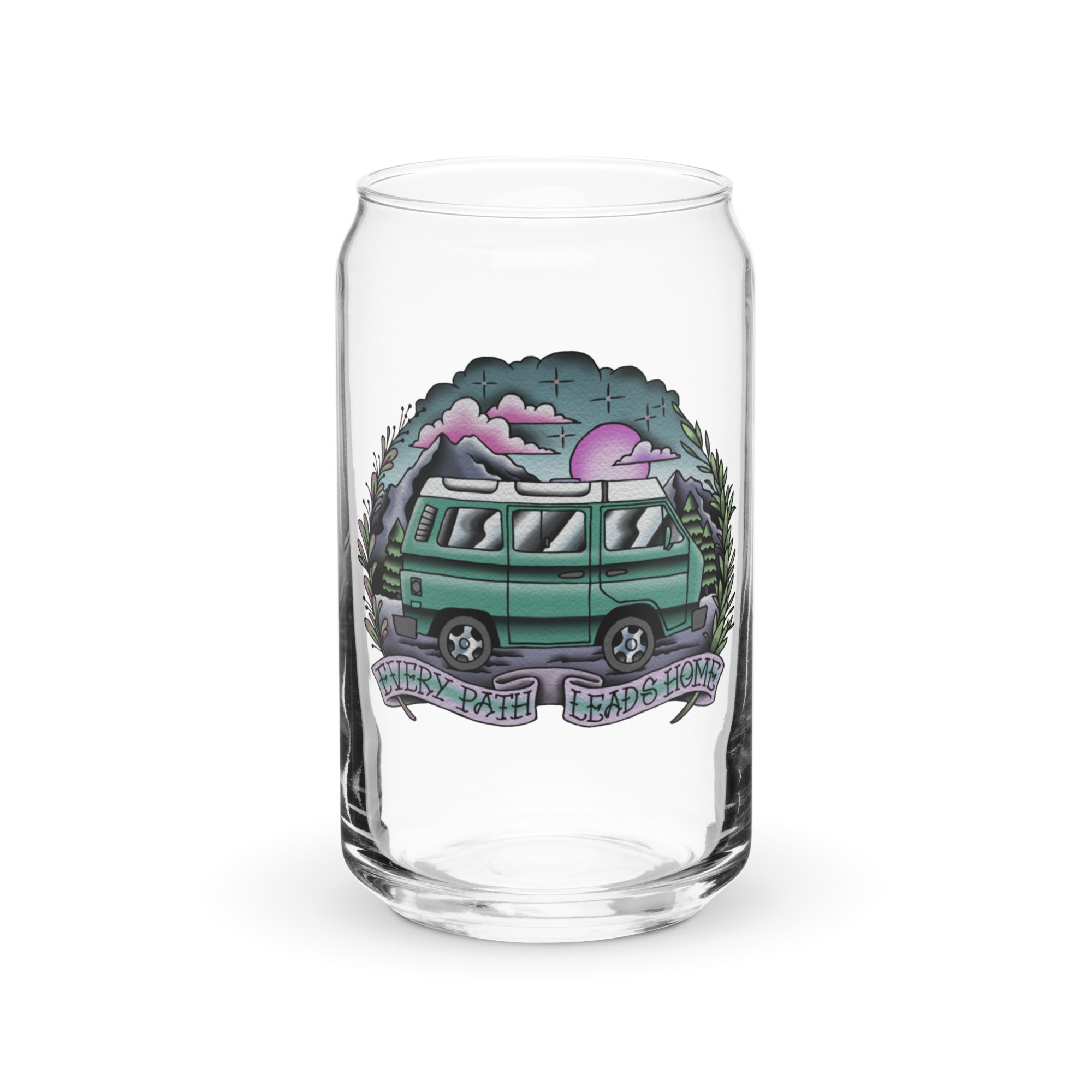Every Path Leads Home Pint Glass - OVERLANDERS Outfitter