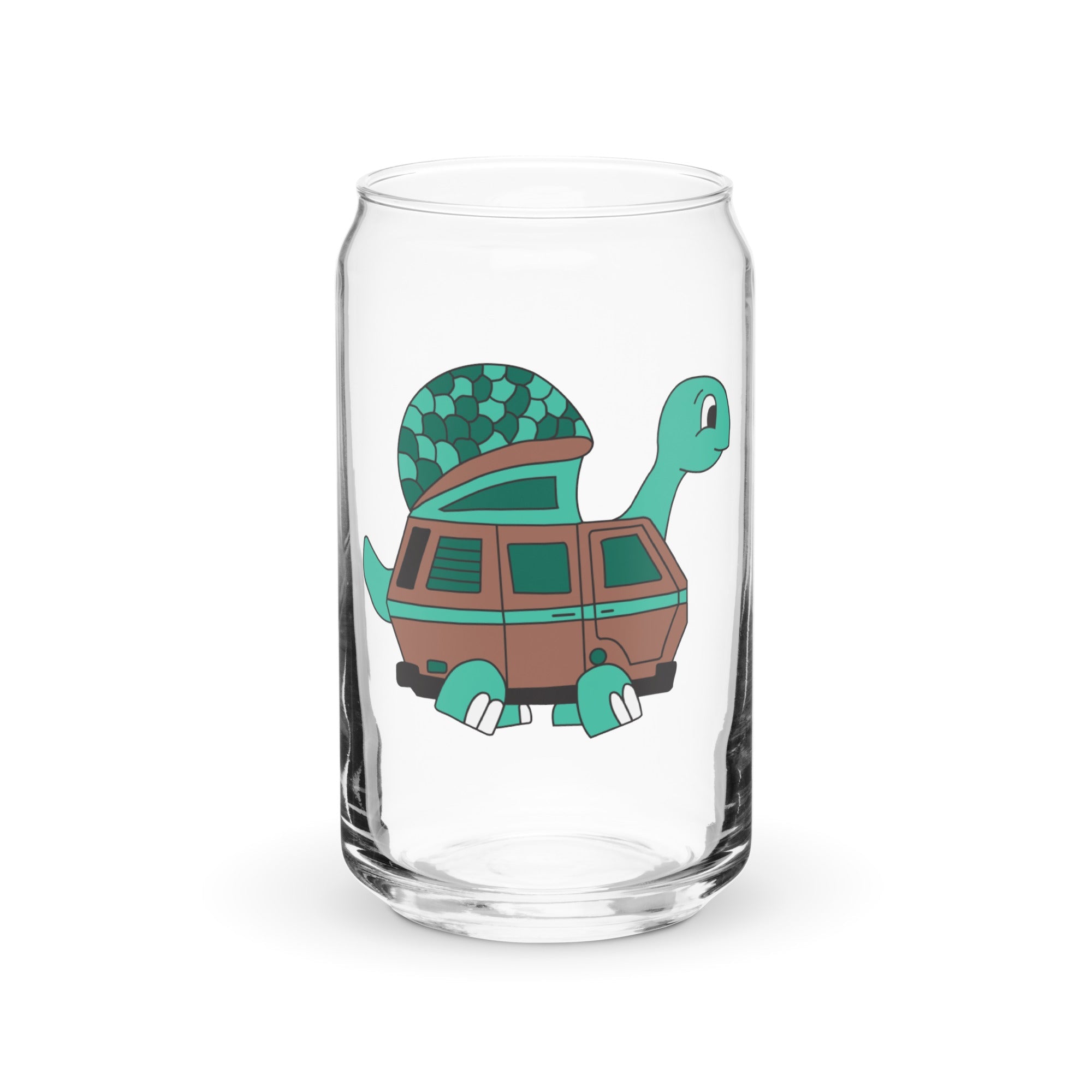 Tom Turtle Can-Shaped Pint Glass - OVERLANDERS Outfitter