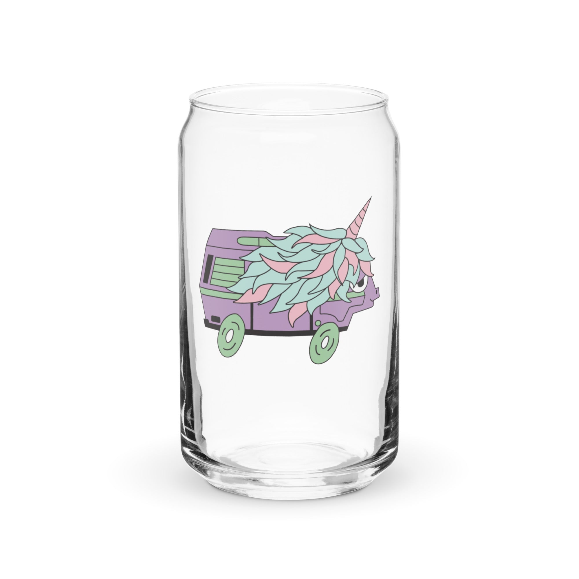 High-Top Hazel Unicorn Can-Shaped Pint Glass - OVERLANDERS Outfitter