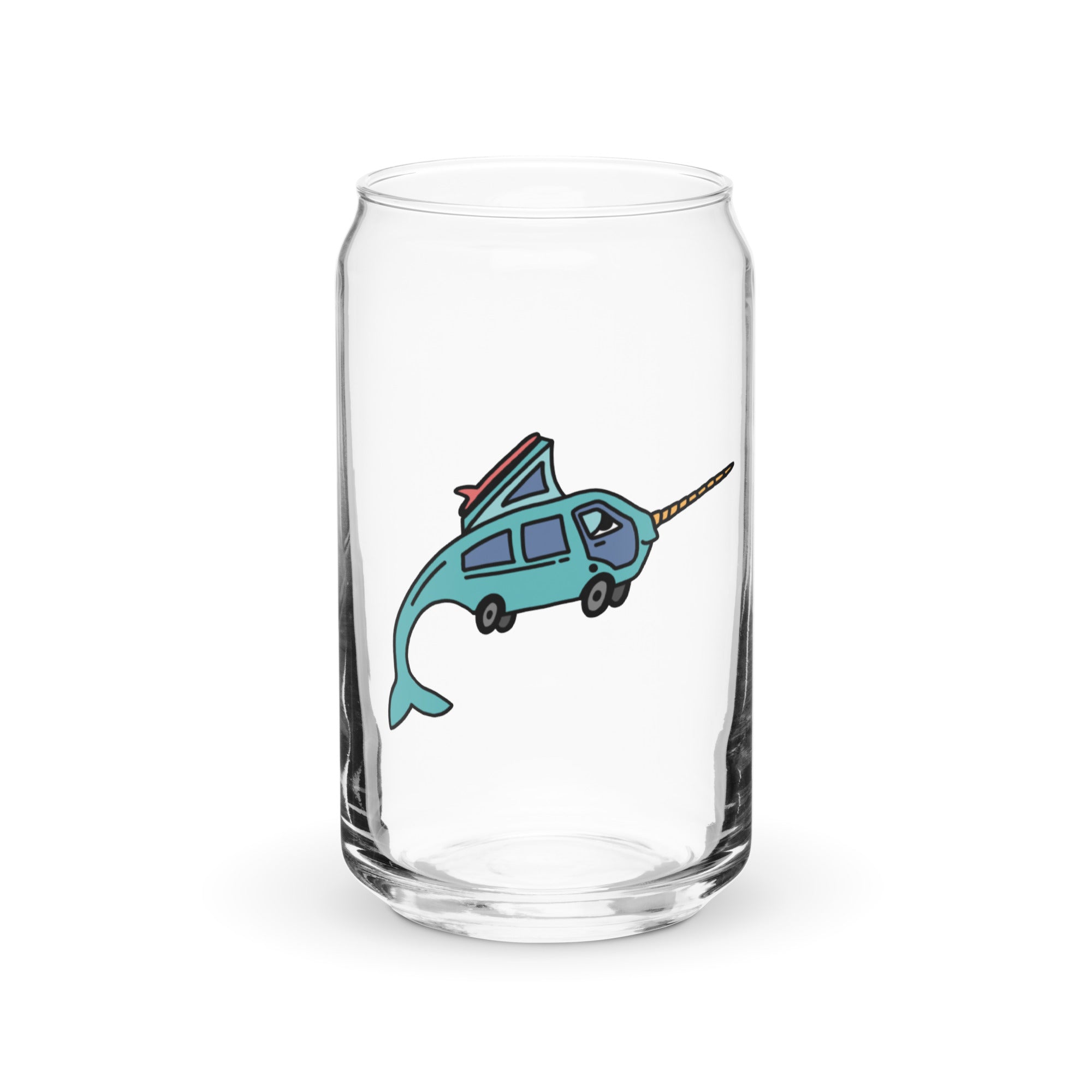 Narwhal Ned Can-Shaped Pint Glass - OVERLANDERS Outfitter