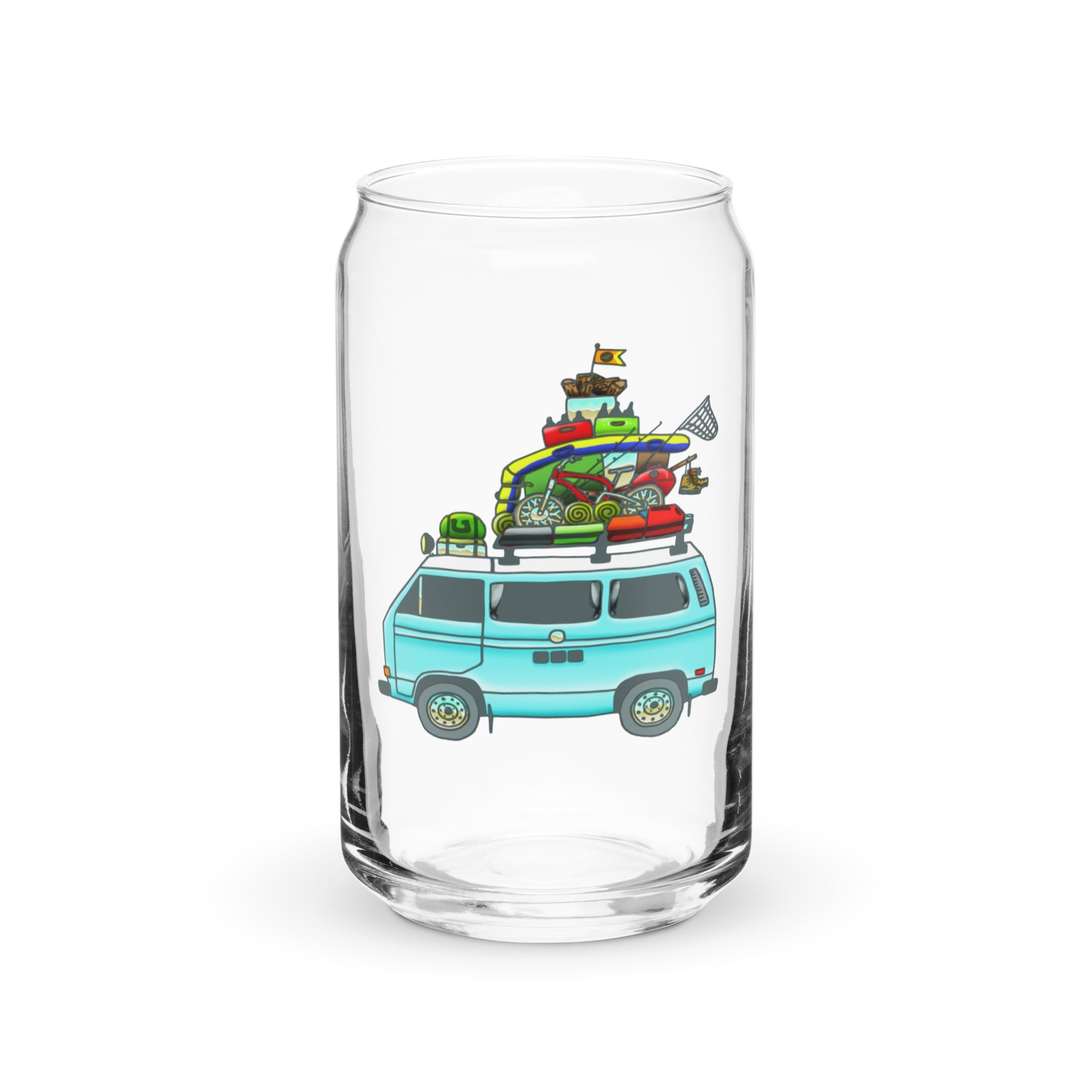 RAD Vanagon Can-Shaped Pint Glass - OVERLANDERS Outfitter
