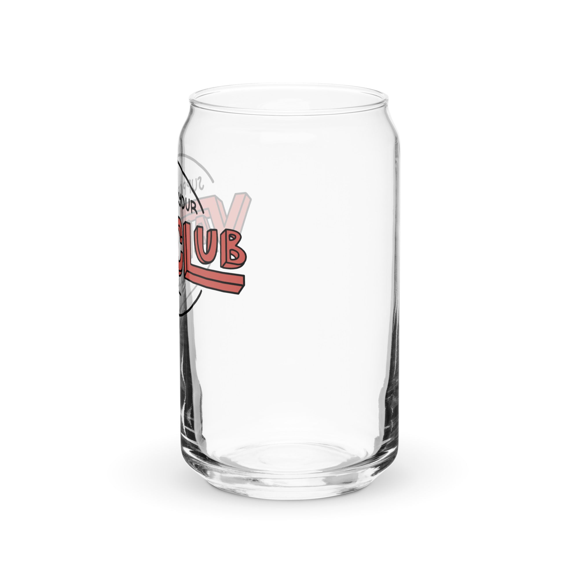 Support Your Local Van Club Pint Glass - OVERLANDERS Outfitter