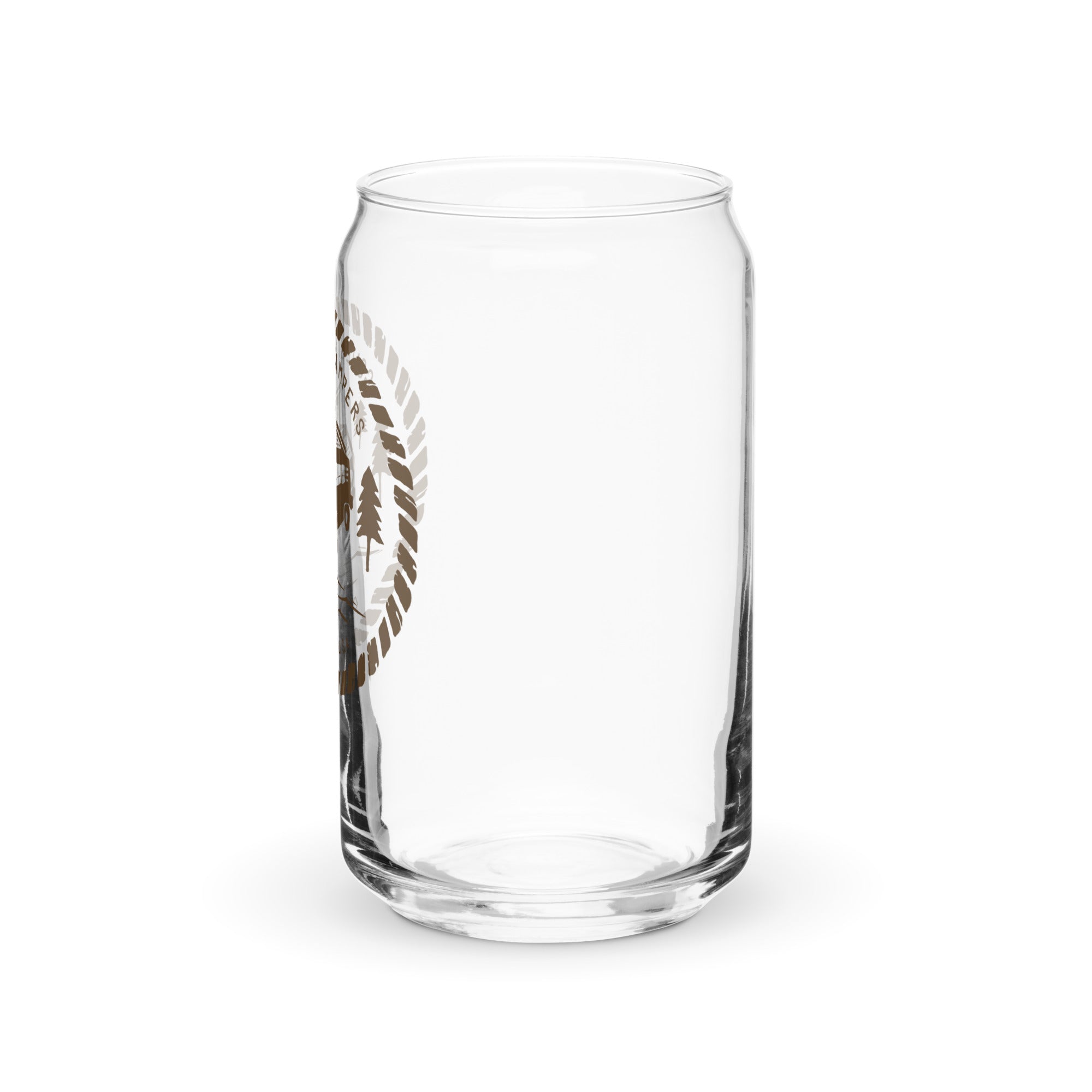 Woodcut Westy Life Pint Glass - OVERLANDERS Outfitter