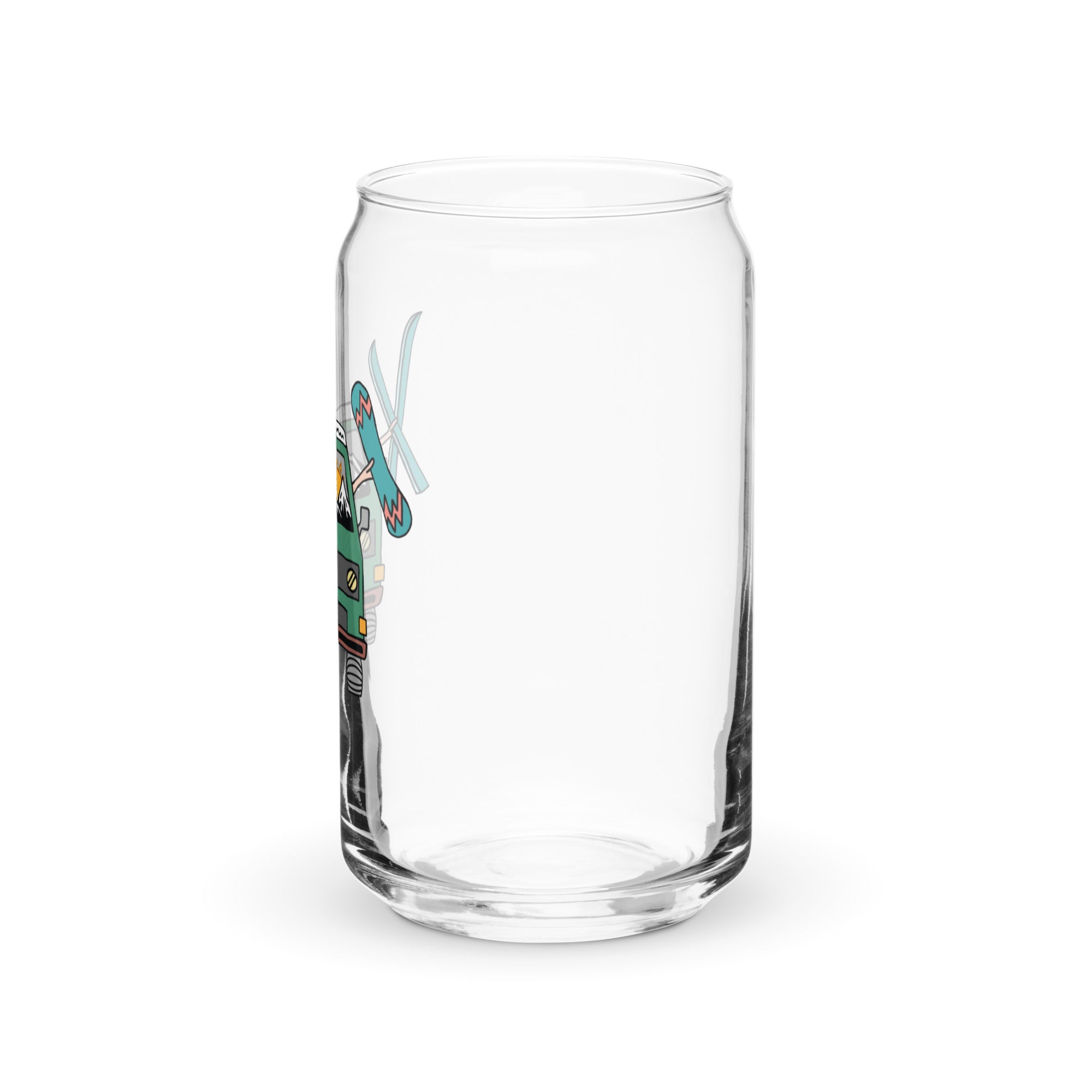Shred Van Can-Shaped Pint Glass - OVERLANDERS Outfitter