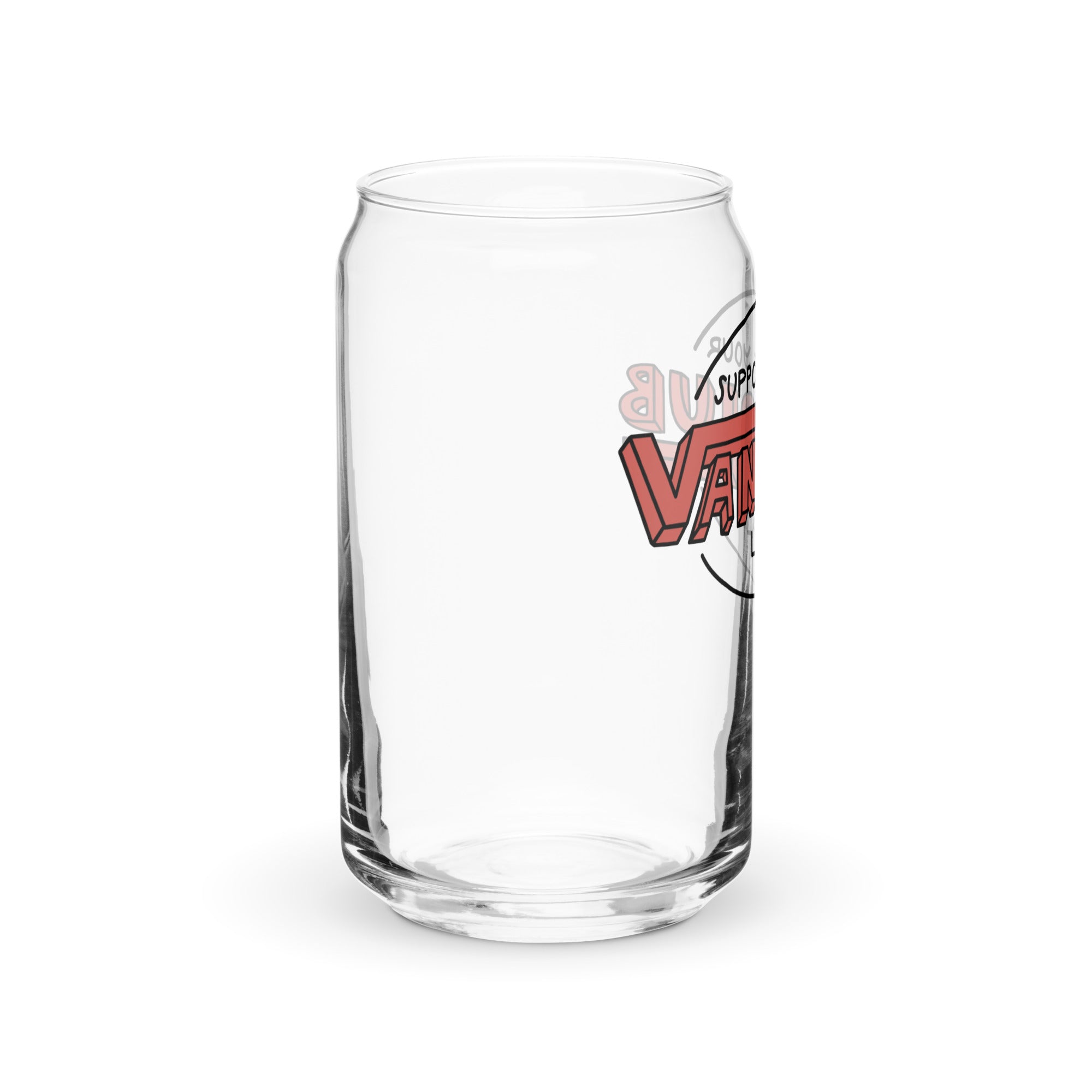 Support Your Local Van Club Pint Glass - OVERLANDERS Outfitter